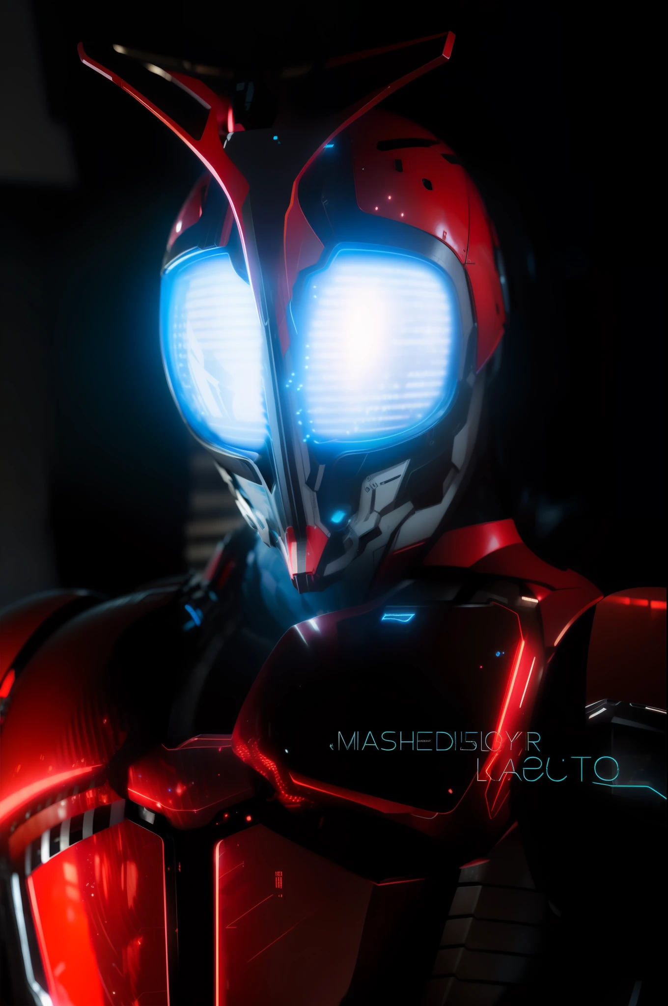 Realiy，photorealestic，Machinary，mechs，Technologie，musculous，glowing light eyes，Burly body，style of photography，Real scenery（Metallic texture 1.8）（Excess detail 2）（High resolution1.6）（4K clarity1.9)（Carbon fiber 1.5）（Metal reflection 1.5），Neon lights