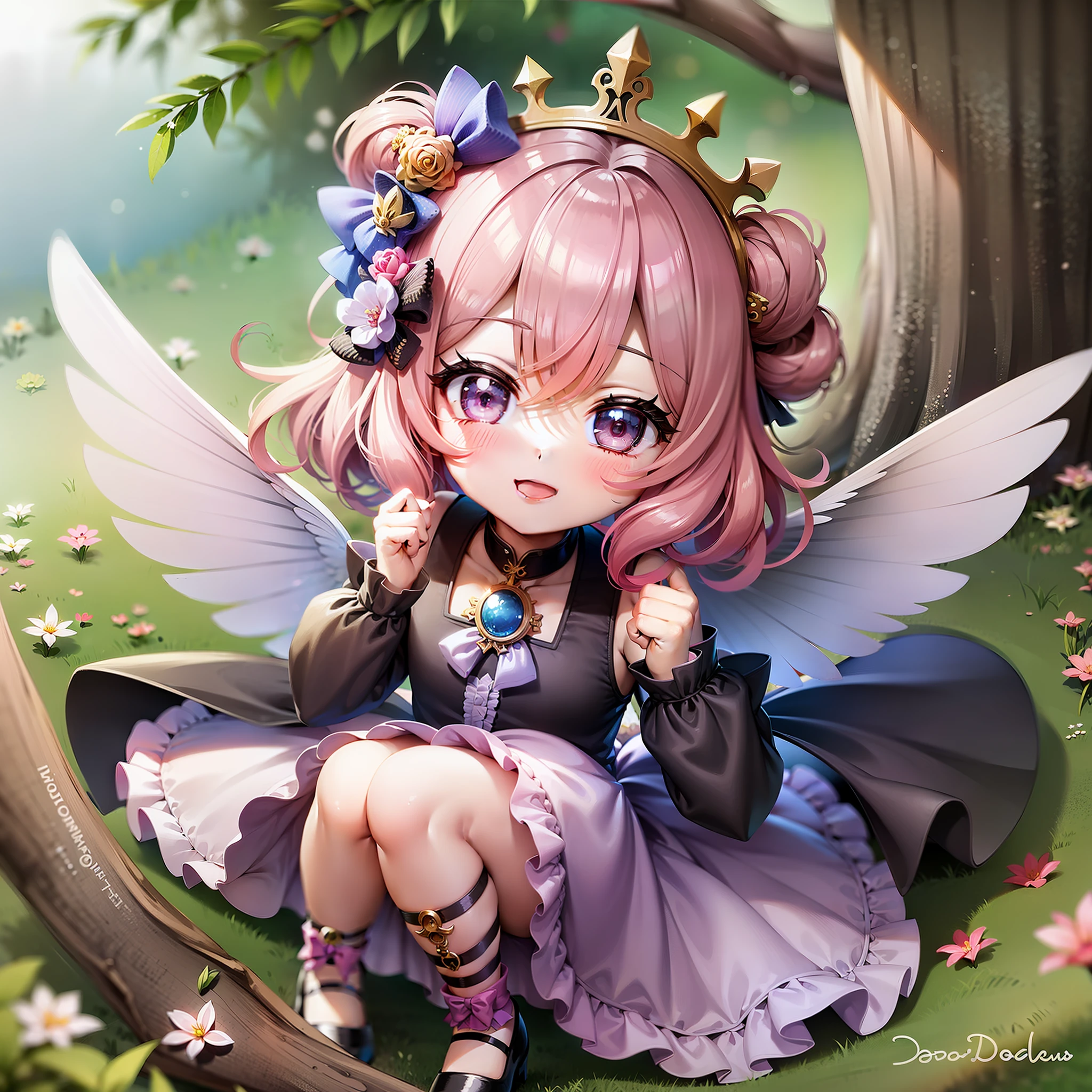 Princesa de cuento de hadas.. DodeaEstilo chibi