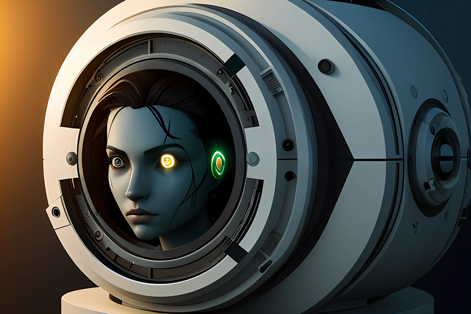((Best quality)), ((masterpiece)), (detailed:1.4), 3D, an image of a beautiful cyberpunk female,HDR (High Dynamic Range),Ray Tracing,NVIDIA RTX,Super-Resolution,Unreal 5,Subsurface scattering,PBR Texturing,Post-processing,Anisotropic Filtering,Depth-of-field,Maximum clarity and sharpness,Multi-layered textures,Albedo and Specular maps,Surface shading,Accurate simulation of light-material interaction,Perfect proportions,Octane Render,Two-tone lighting,Wide aperture,Low ISO,White balance,Rule of thirds,8K RAW,