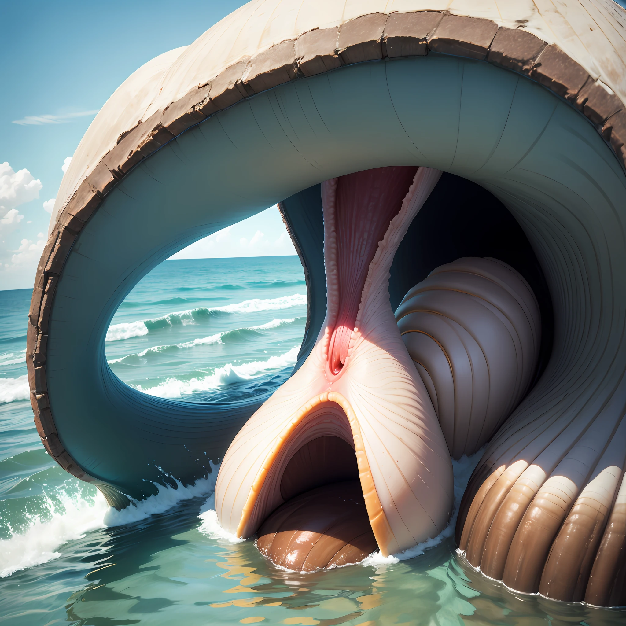 sea shell ((Looks like a --auto