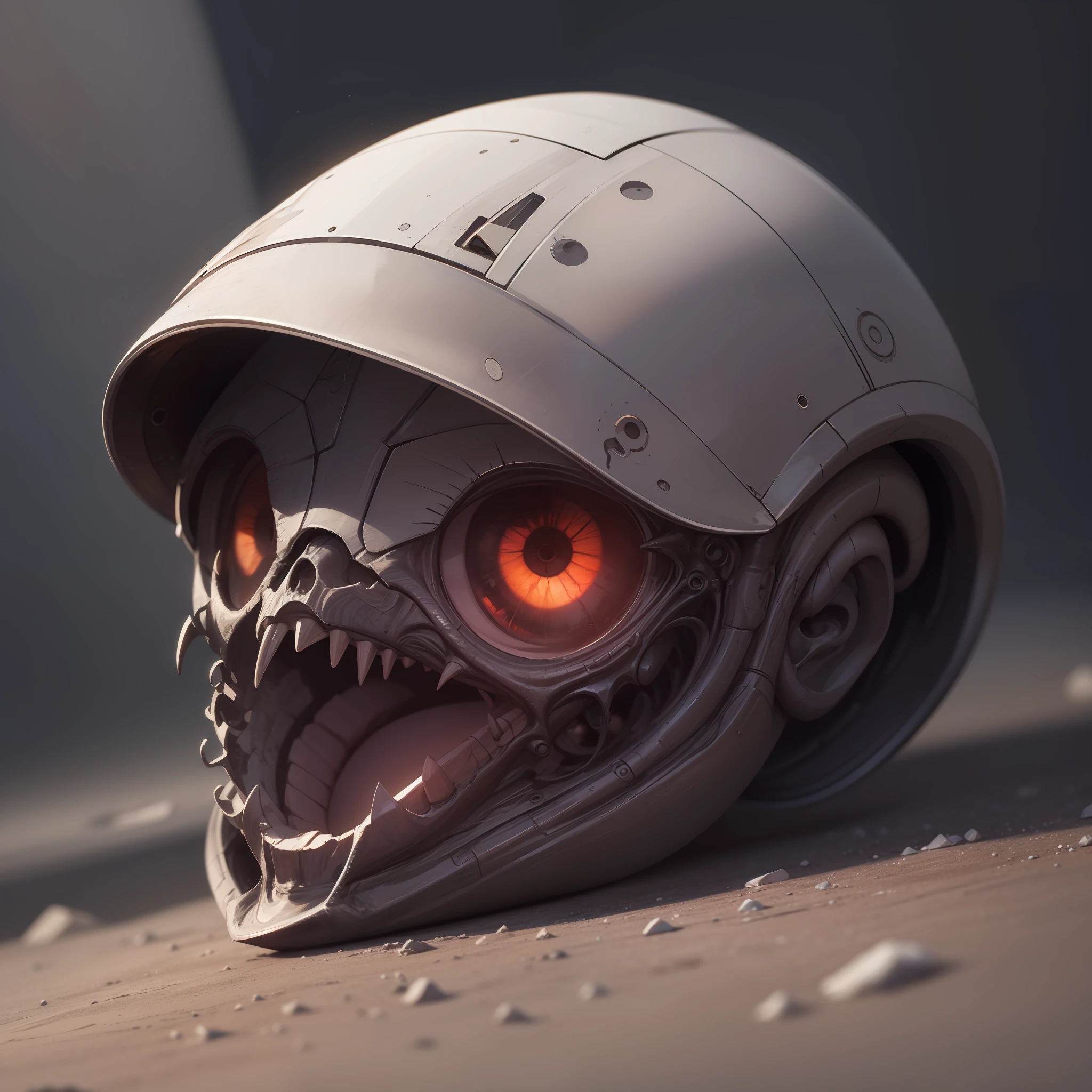 Alta calidad, obra maestra, Limit detail, muchos detalles, terror, alien, intento de imitar a un humano, una criatura que intenta replicar a un humano, depredador extraterrestres, transformador, Bled, noche.