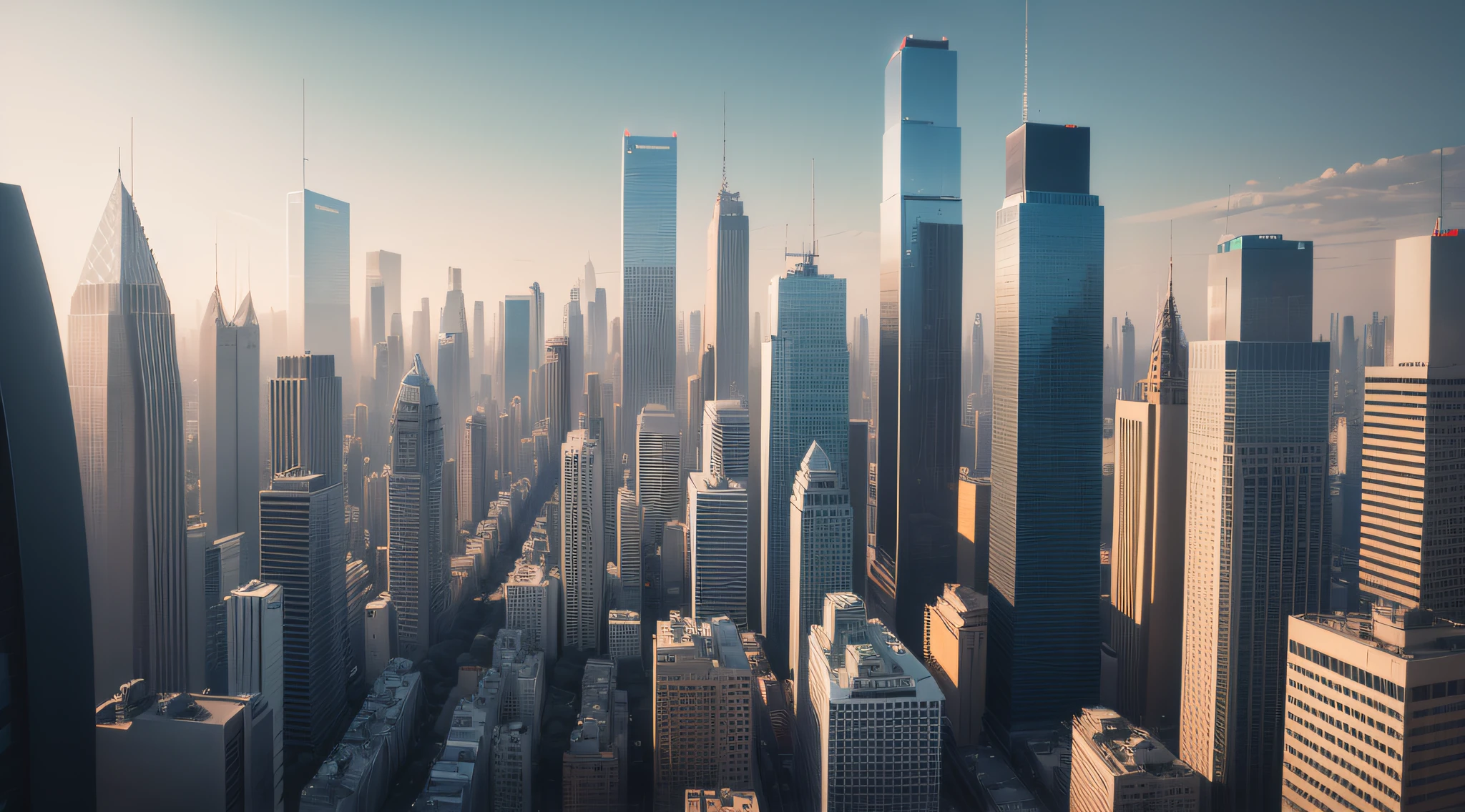 "modern cityscape" --auto