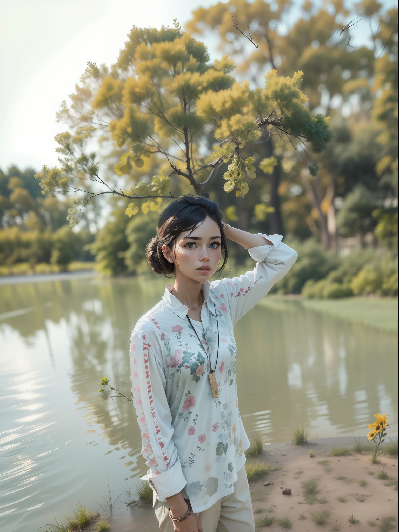 Change background ultra realistic 4k