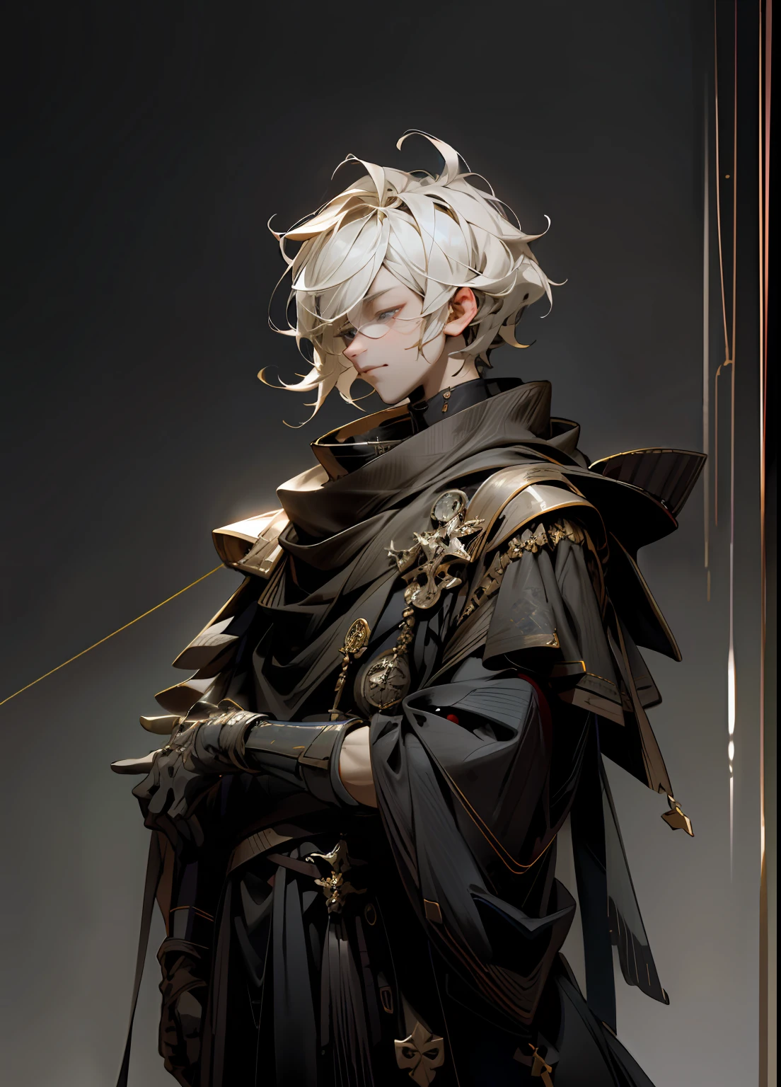 in her 20s、male people、masterpiece、top-quality、hightquality、highly detailed CG unit 8k wallpaper、depth of fields、HDR、Bloom、chromatic abberation、Photorealsitic、ighly detailed、trending on artstationh、Trending in CGSighbour、Complex and high detail、Dramatic、midjourney art、Volumetric lighting