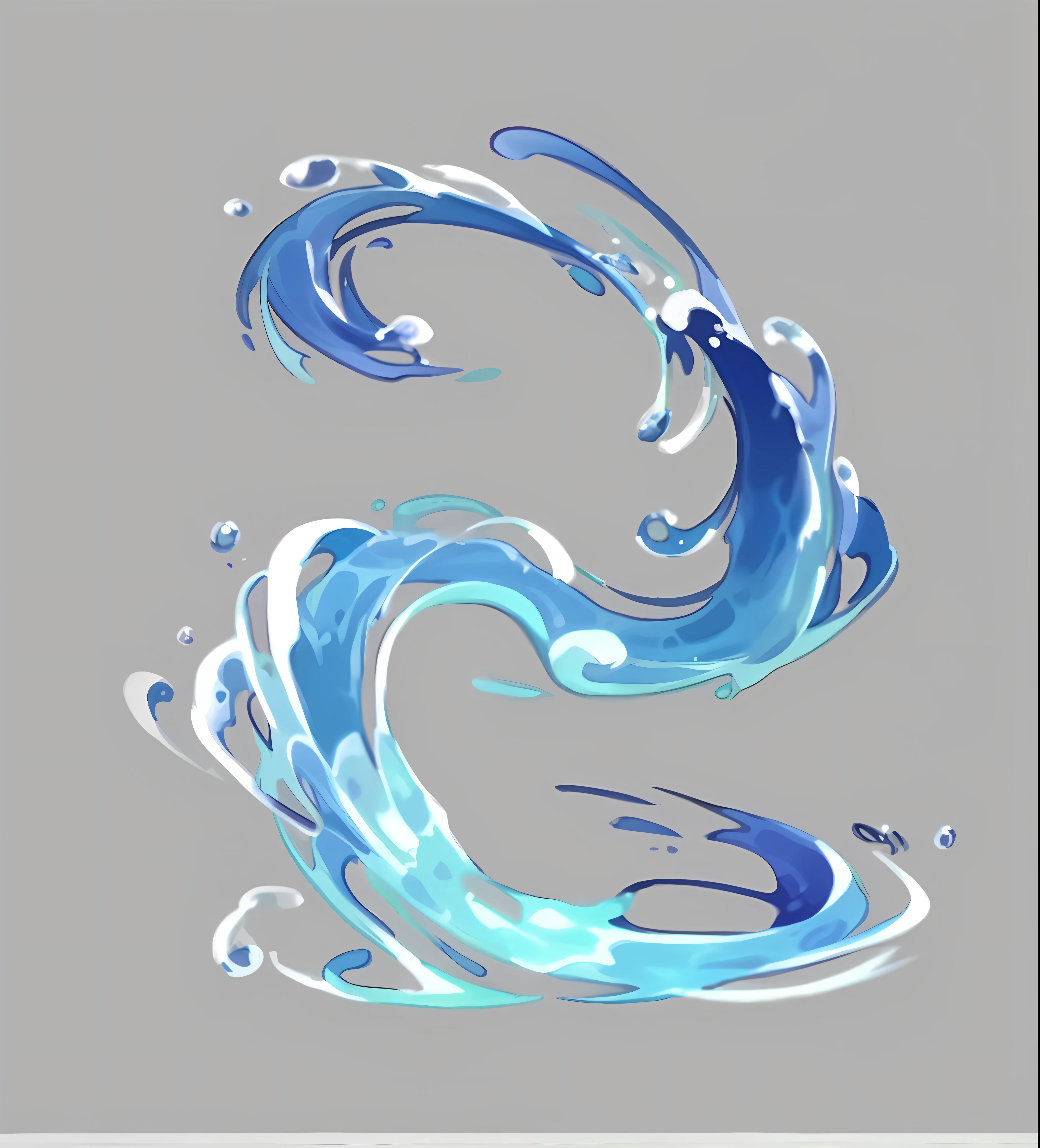 Close up of blue and white waves on white background, water elemental, water powers water swirling, water elemental, Water type, photoshop water art, water sprites, water art photoshop, detailed swirling water tornado, iridescence water elemental, Water Swirls, Made of water, wavy water, simulation of water splashes