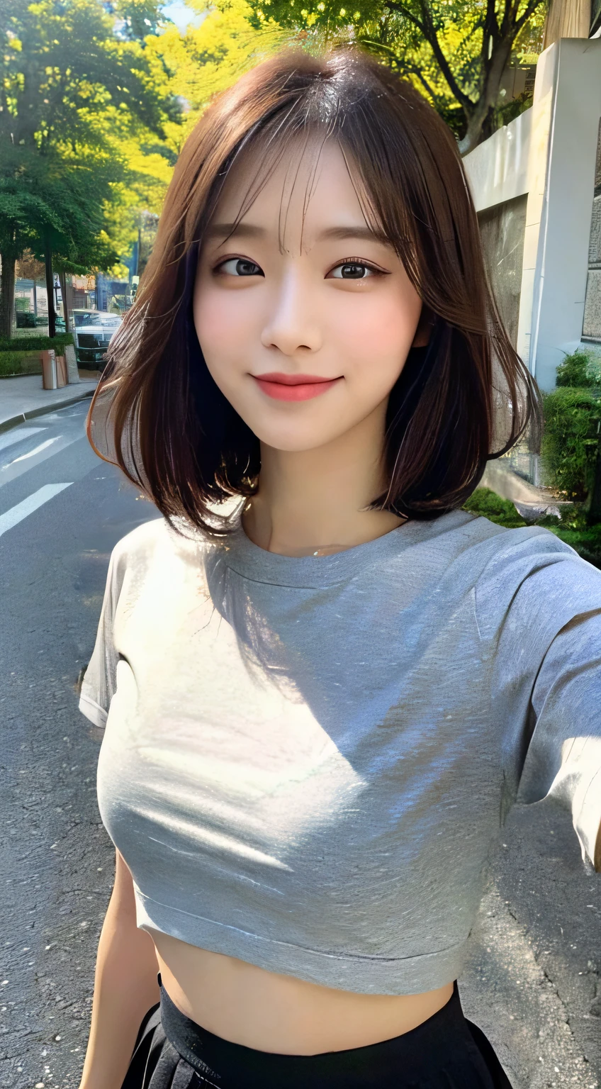 tshirts:1.8、long black skirts:1.8、Do not put out the navel