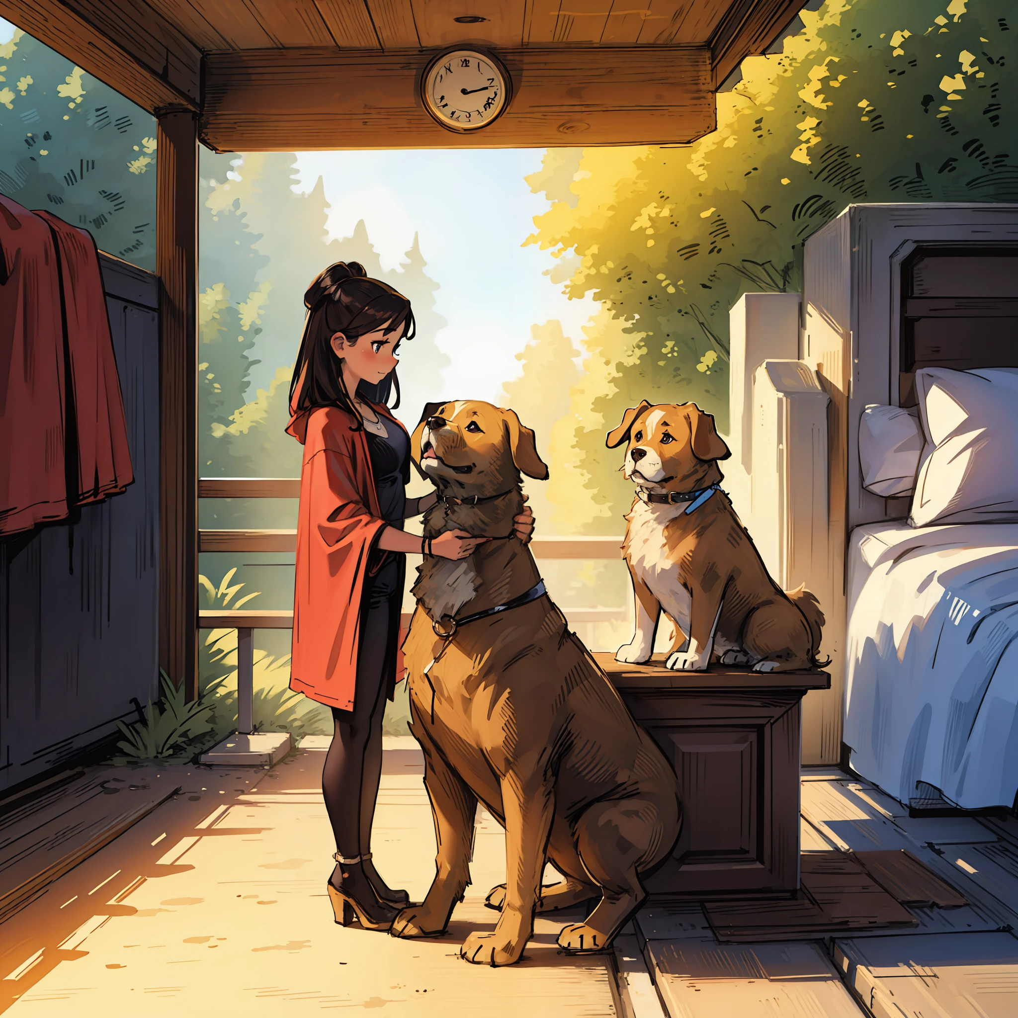 A fantasy world where dogs are examined instead of humans --auto