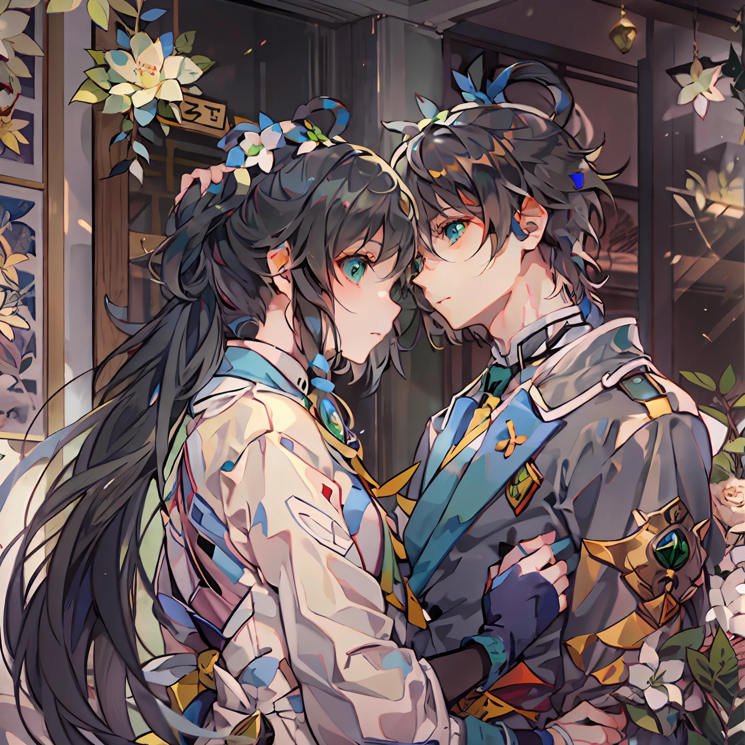 Tatsumi looked at the somewhat uneasy girl with a sincere expression,Comforted。luotianyi,Young men