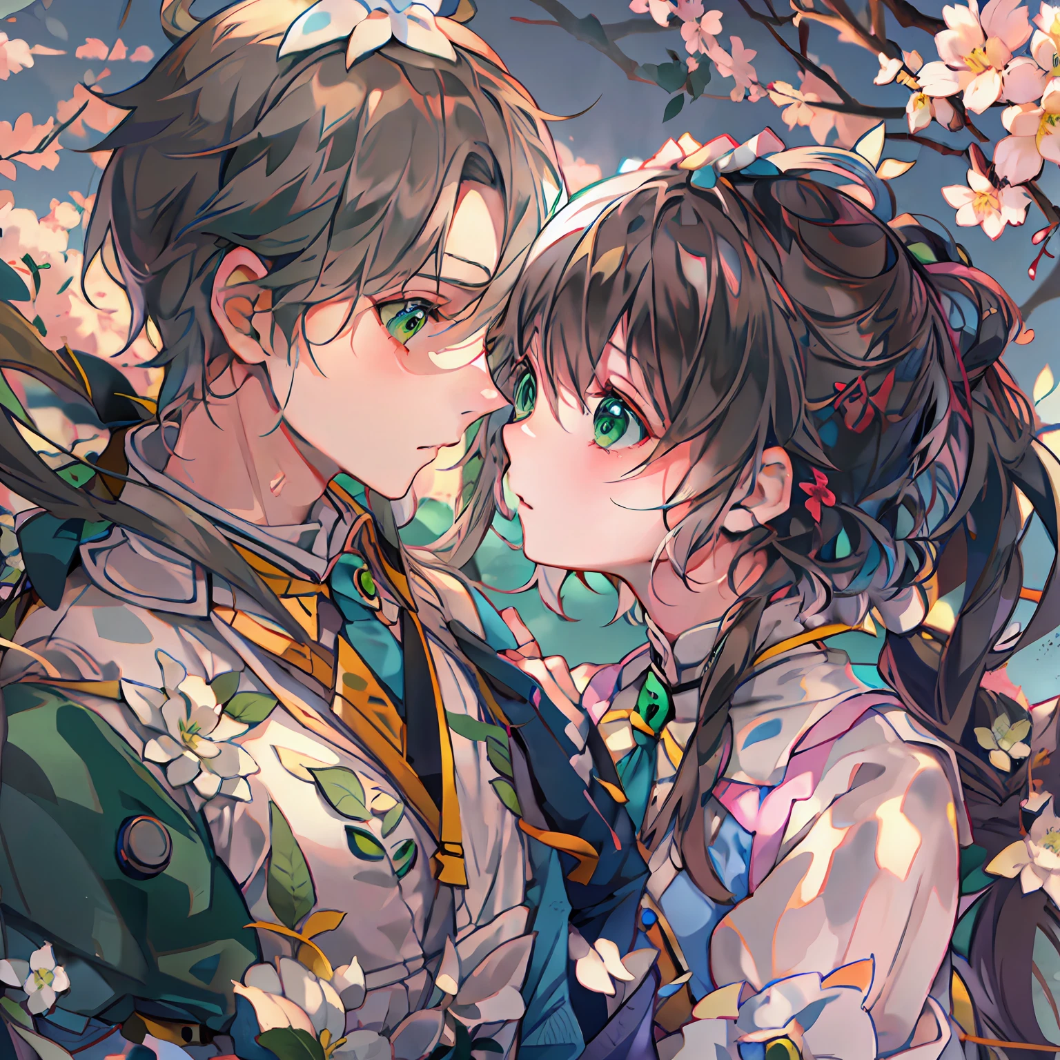 Tatsumi looked at the somewhat uneasy girl with a sincere expression，Comforted。luotianyi，Young men