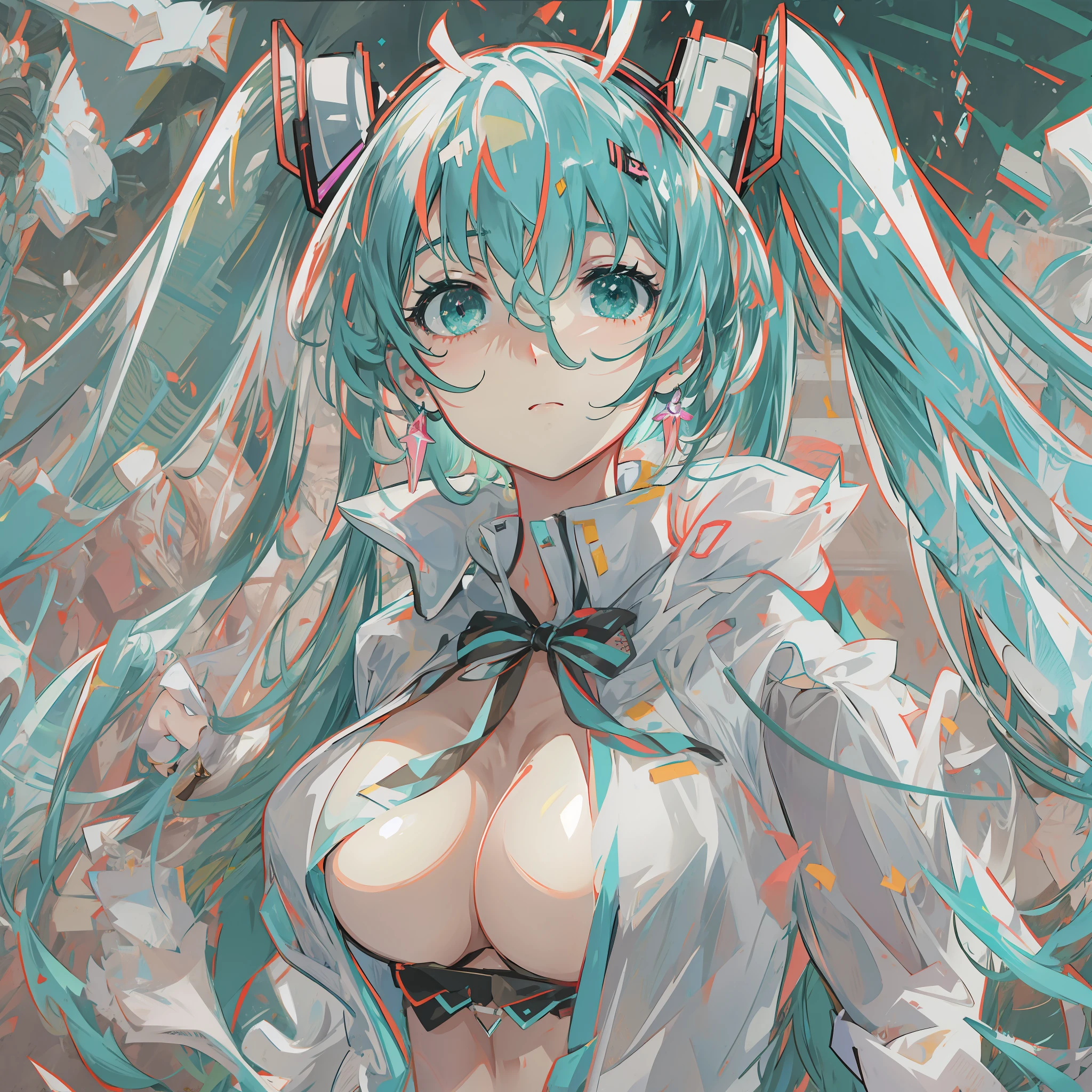 Big breasts Hatsune Miku，Kaji of the Honkai World