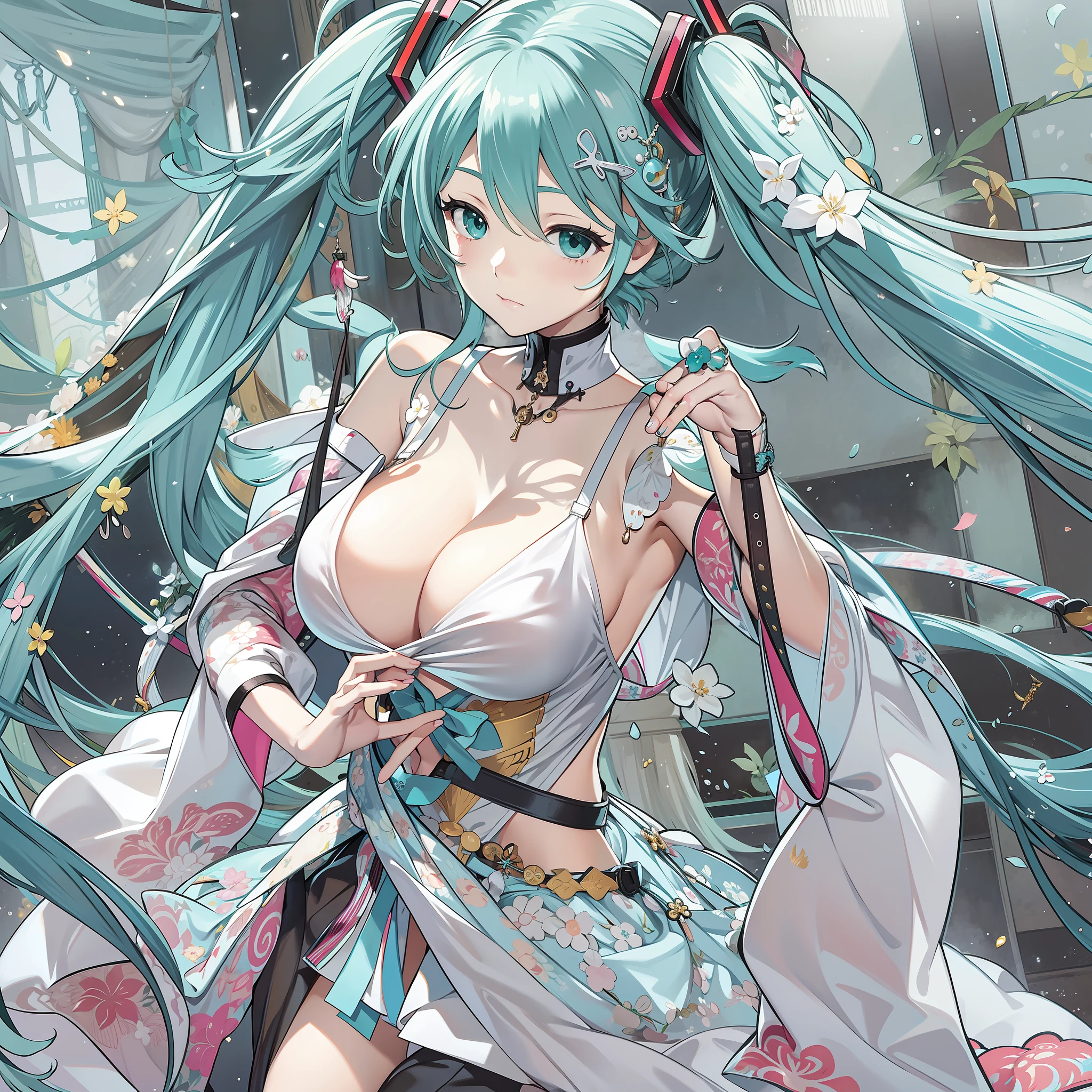 Big breasts Hatsune Miku,Song Ji of the Honkai World