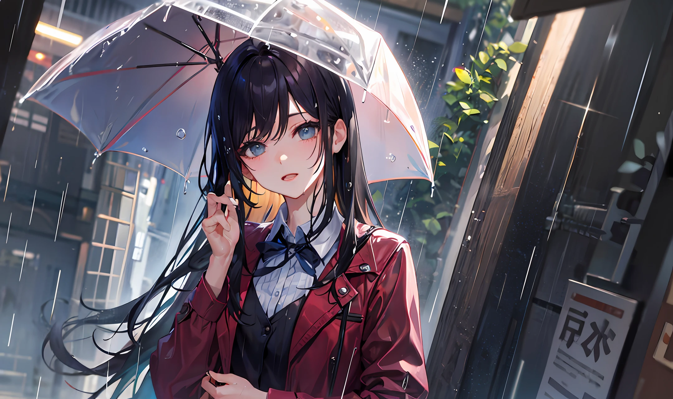 I'm wet in the rain、Beautuful Women