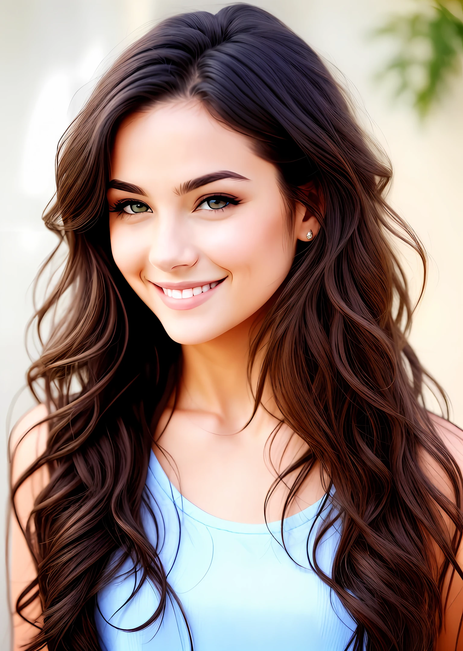 Smiling beauty