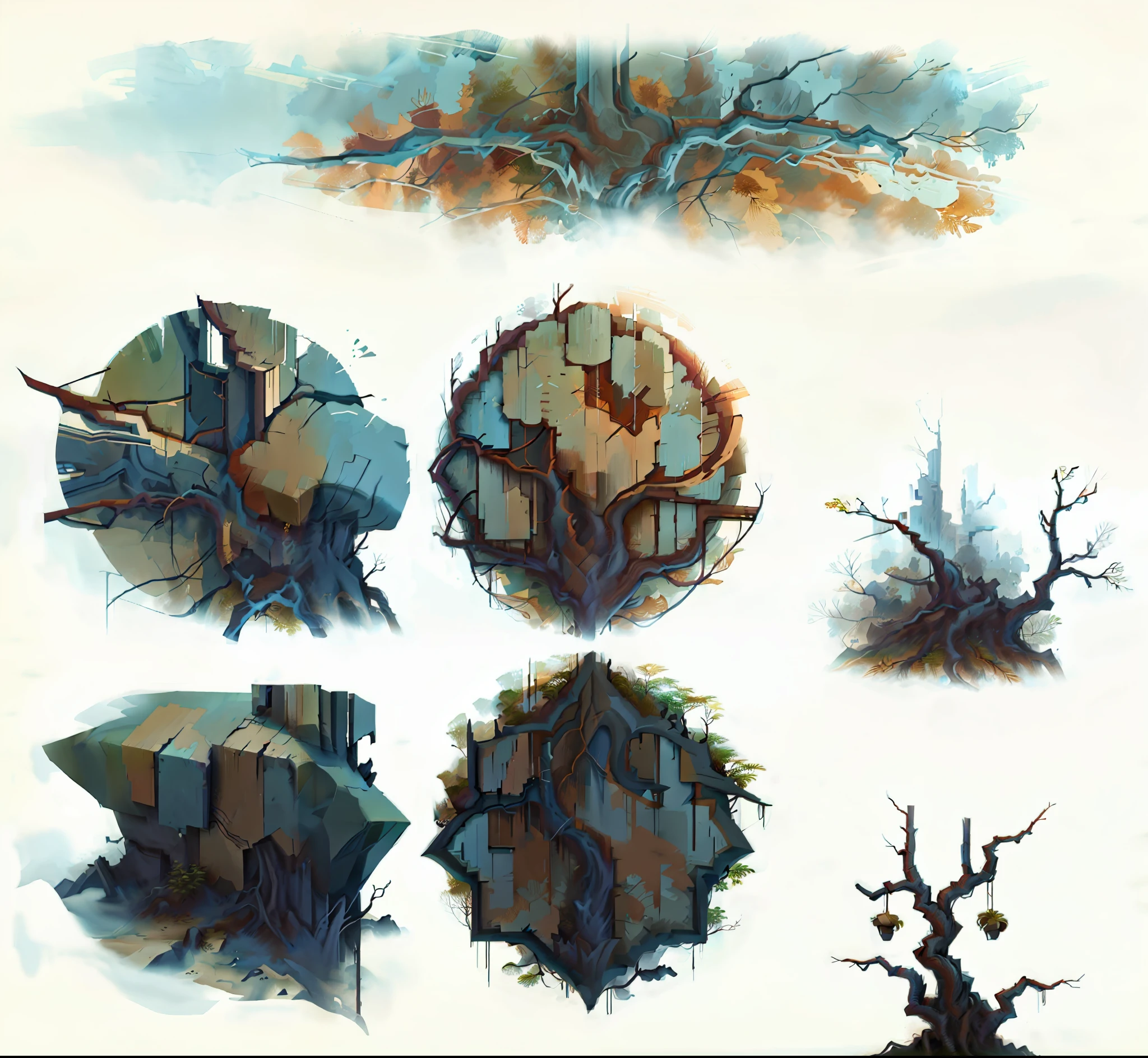wowtexture of foliage, symmetrical, seamless, hyper detailed, In zaum Elysium landscape style , in RootsBranchesAI style,