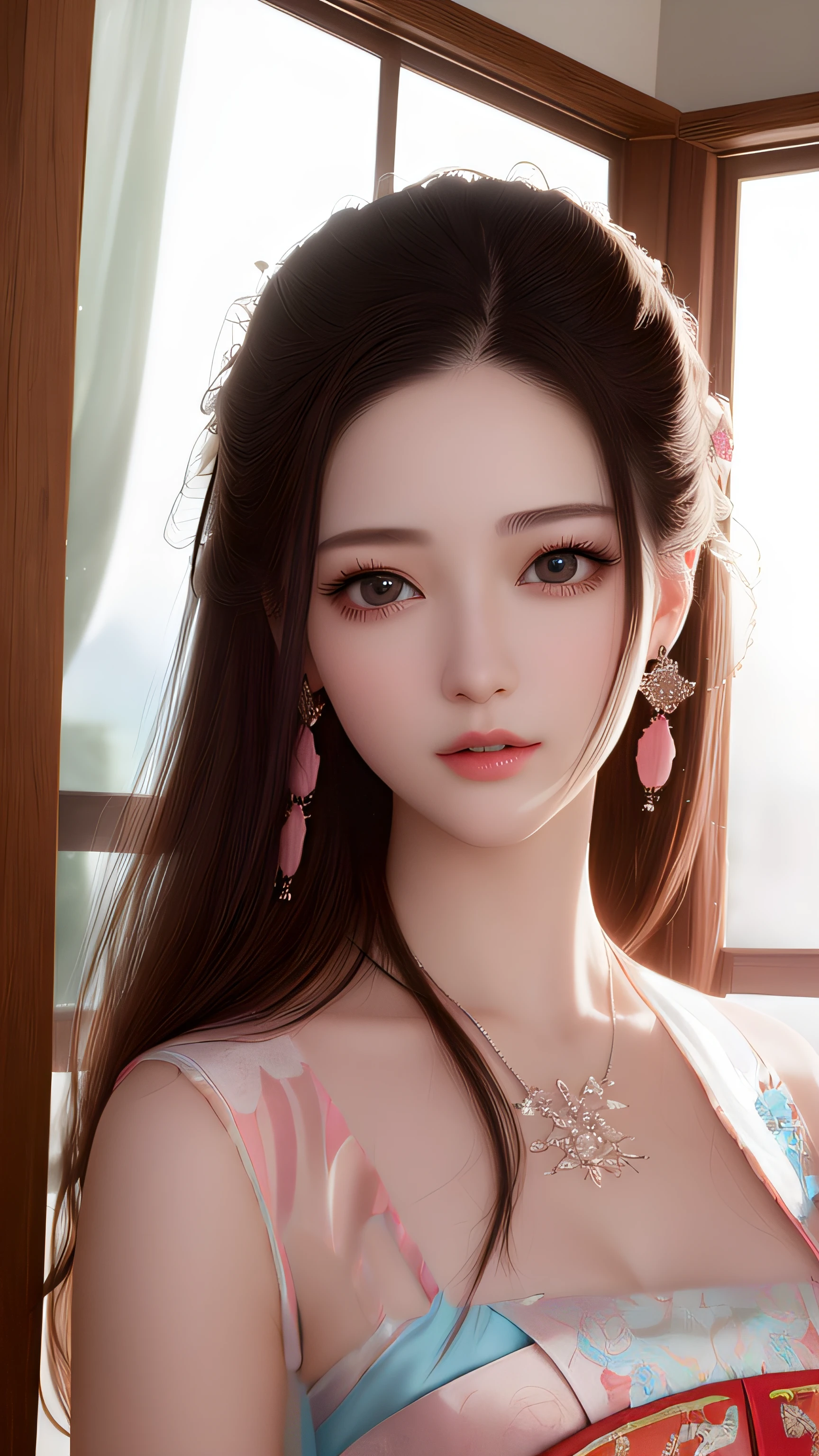 Ancient Chinese Hanfu,silkouette,cyan colors,semi transparent,softness,Prostitutes wear