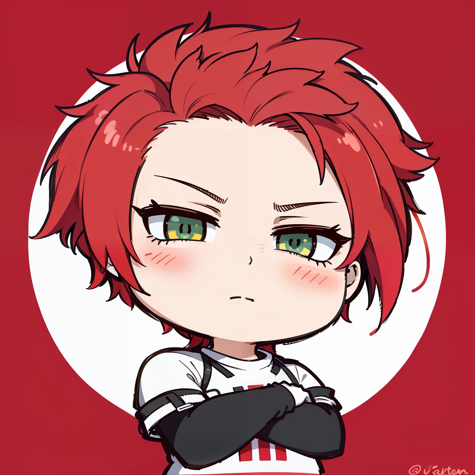 He was a young man of average size but lean physique.、Has reddish-brown hair and slim green eyes、Its brother is、Surrounded by an array of eyelashes。。, Rin. U-20 Japan National Team, Representative of the Japan in the white coat #10 jerseys with a black shirt and black gloves under the jersey.
