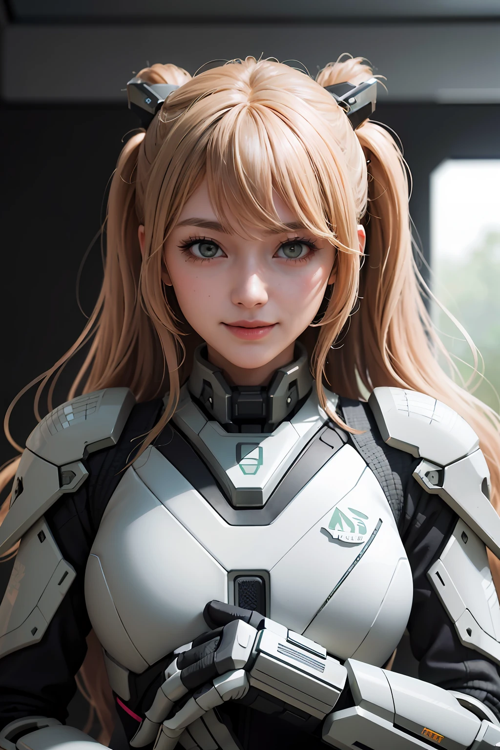 portrait of a beautiful [girl | woman]  junko enoshima wearing green mark IV armor from Halo holding a BR55 battle rifle inside futuristic space station,  wispy hair, contrast, texture, realism, high quality, film grain, Fujifilm XT3, insane details, intricate details, hyperdetailed, soft cinematic light, adobe lightroom, photolab, intricate, highly detailed, muted colors, insane details, intricate details, hyperdetailed, soft cinematic light, adobe lightroom, photolab, intricate, highly detailed, muted colors, masterpiece, (close up portrait of a smiling girl) , (backlighting), (intricate, octane render, highly detailed, 8k, hdr, uhd, high quality, professional, Unreal engine,Trending on artstation), lens flare, shade