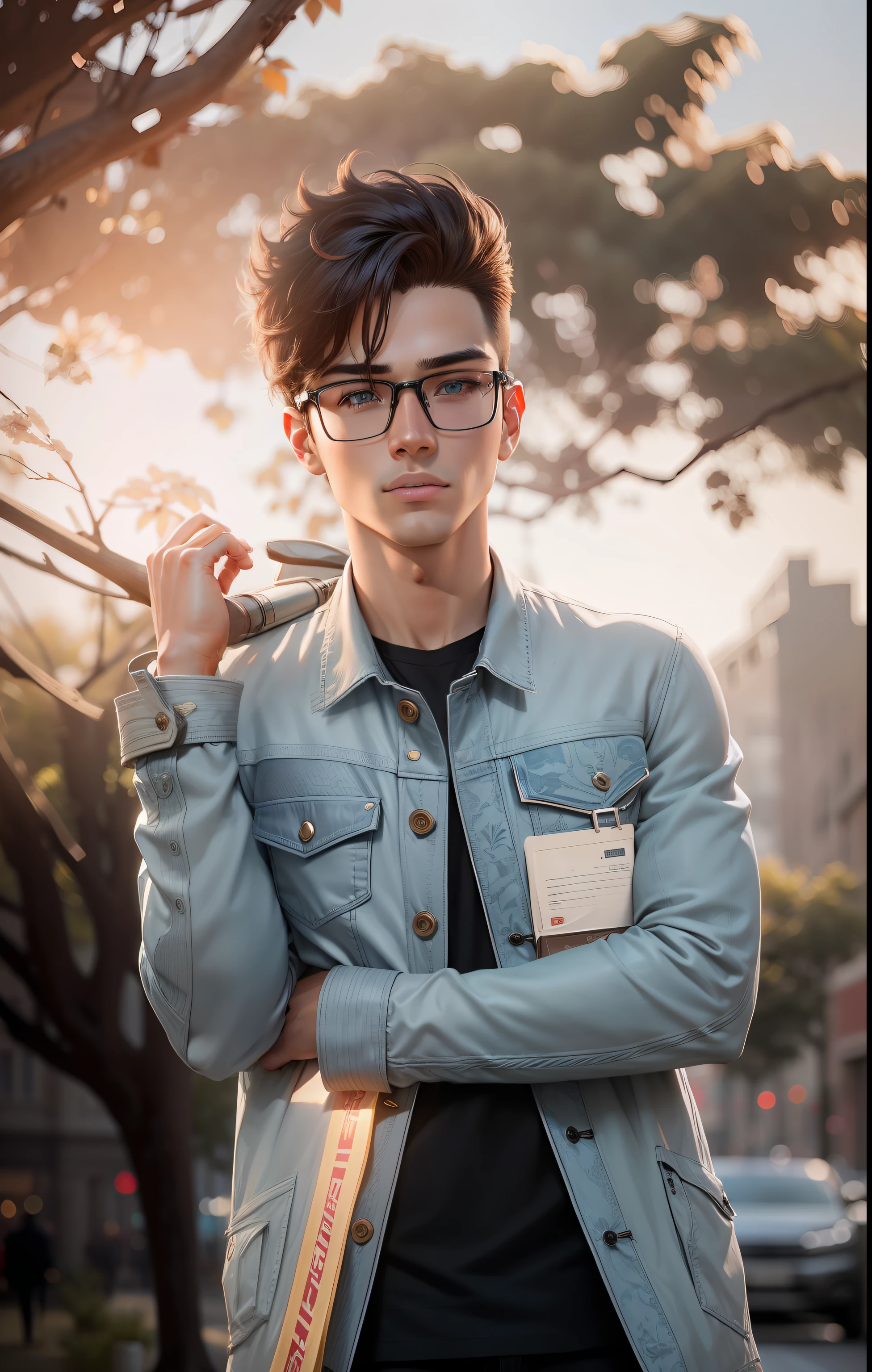 change background cinematic handsome boy,realistic face,8k,ultra realistic --auto