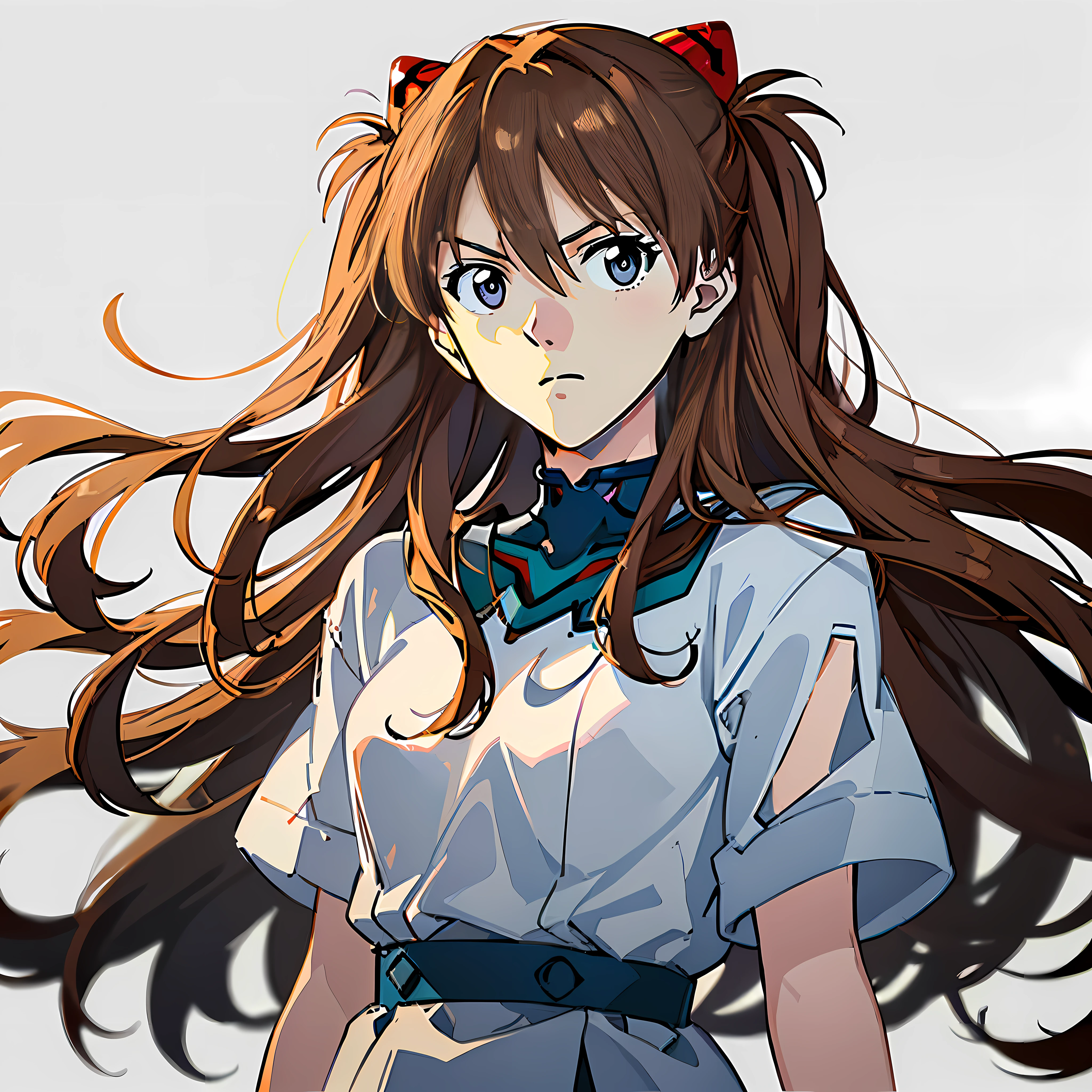 asuka,Tsundere,Comic style