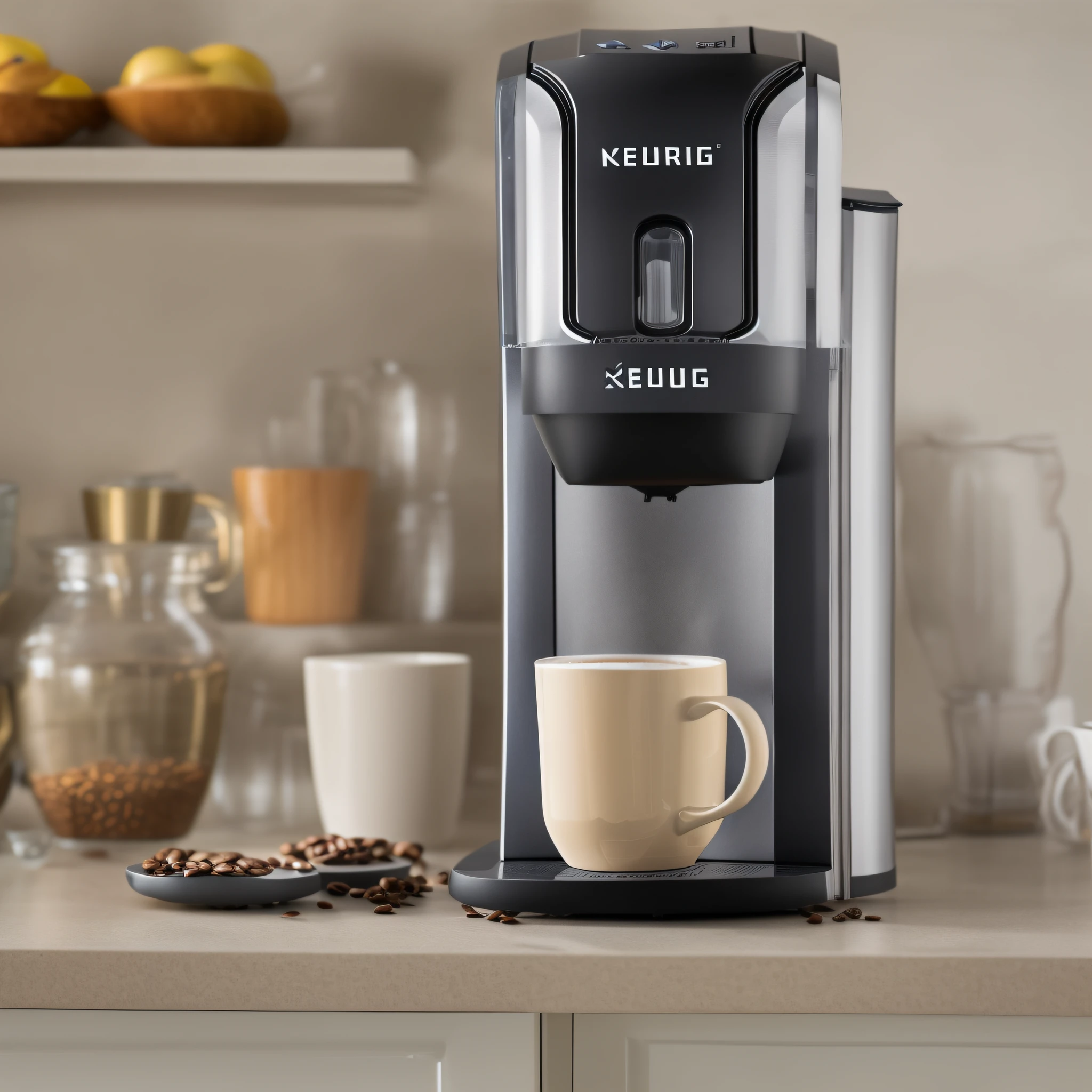 keurig® k-express single serve coffee maker with removable water tank