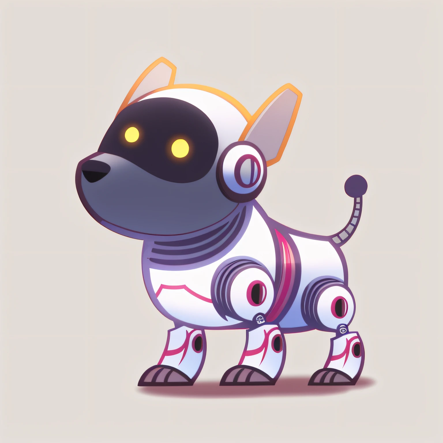 Best quality at best，tmasterpiece，Robot dog