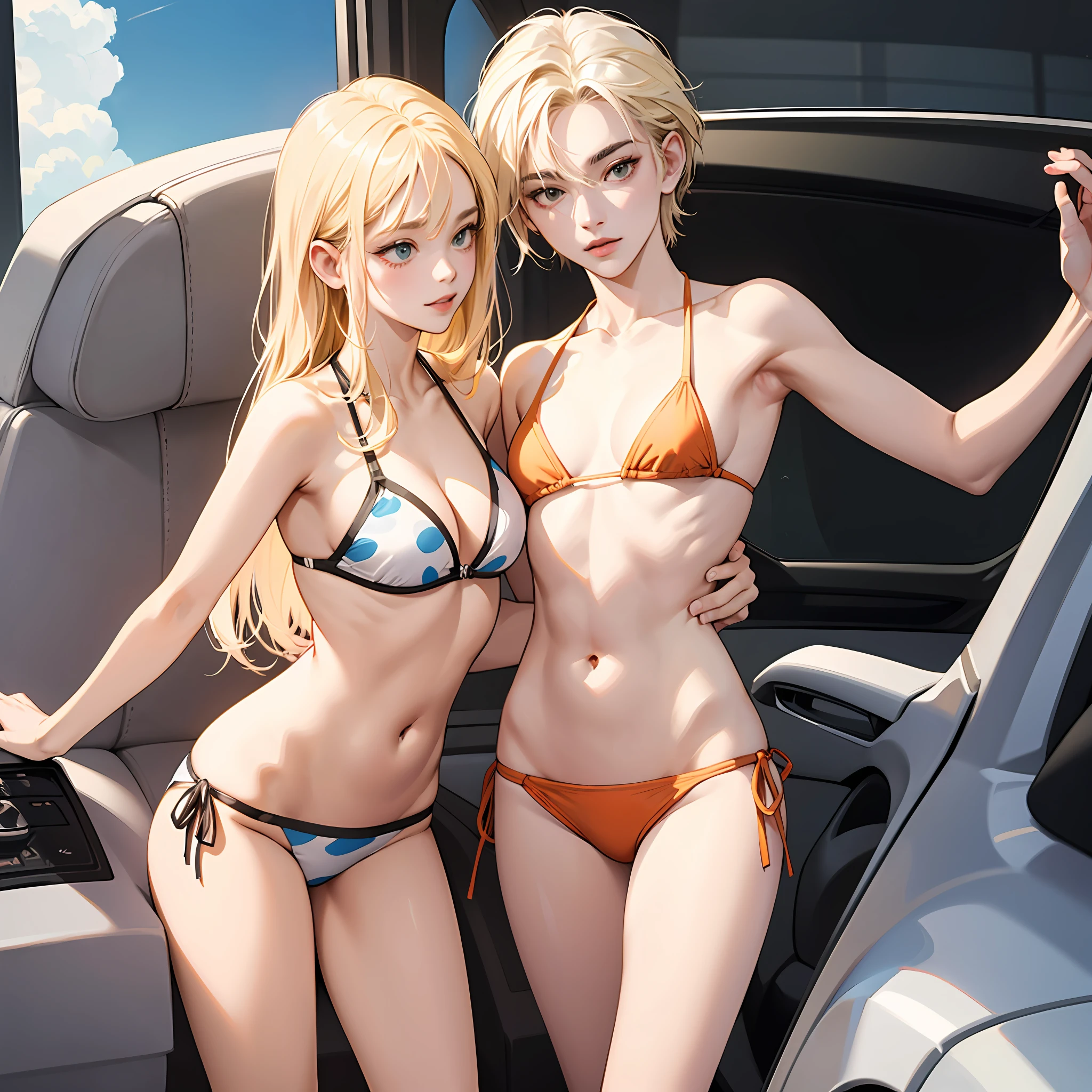 female pervert a blond asian human minimal The bikini Inter-strands groin pubick hair teats --auto
