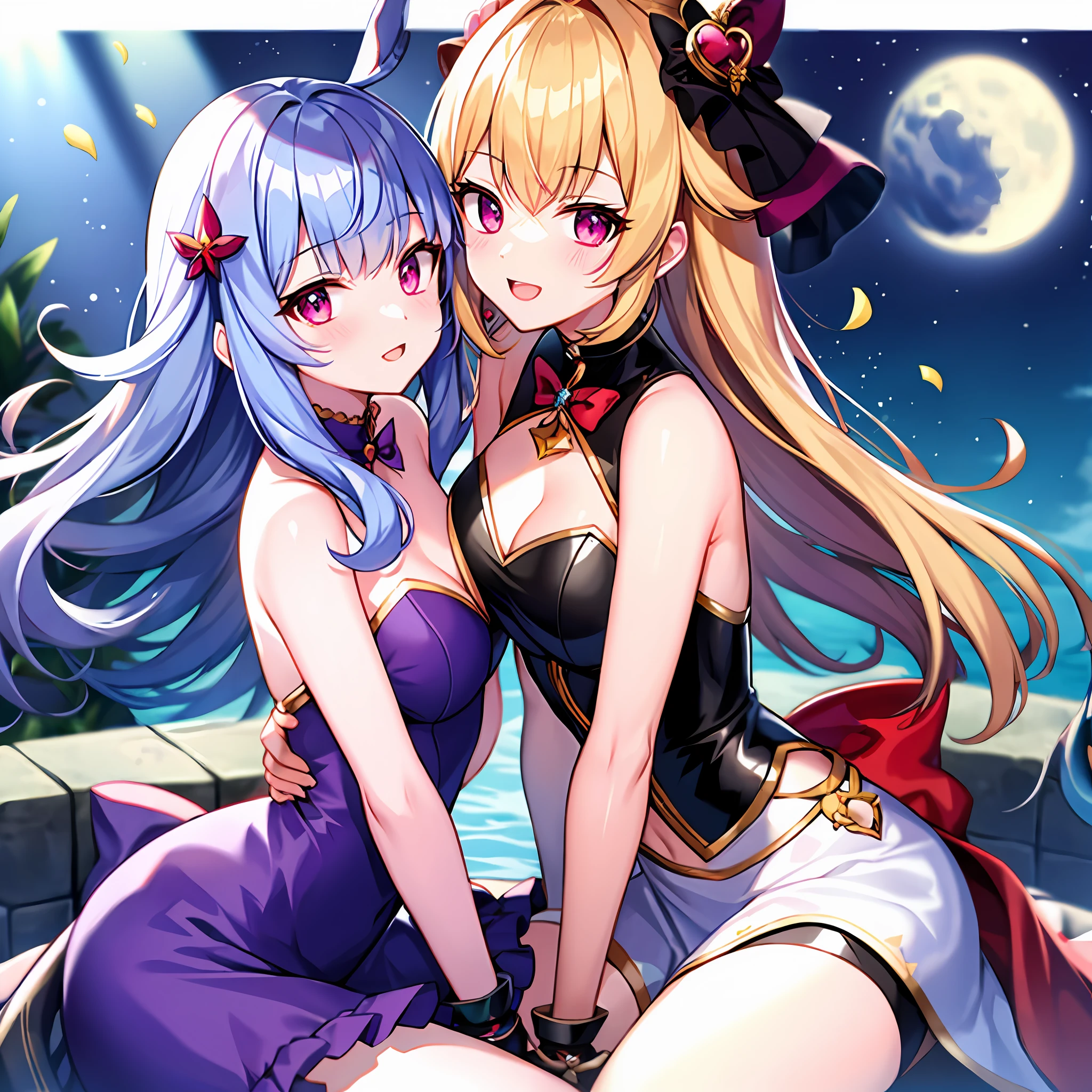 Battle double Pamish,Luna