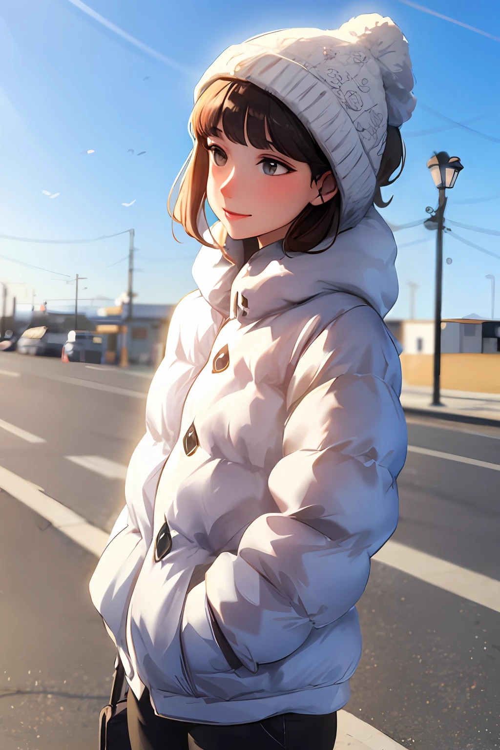 Dia frio com sol