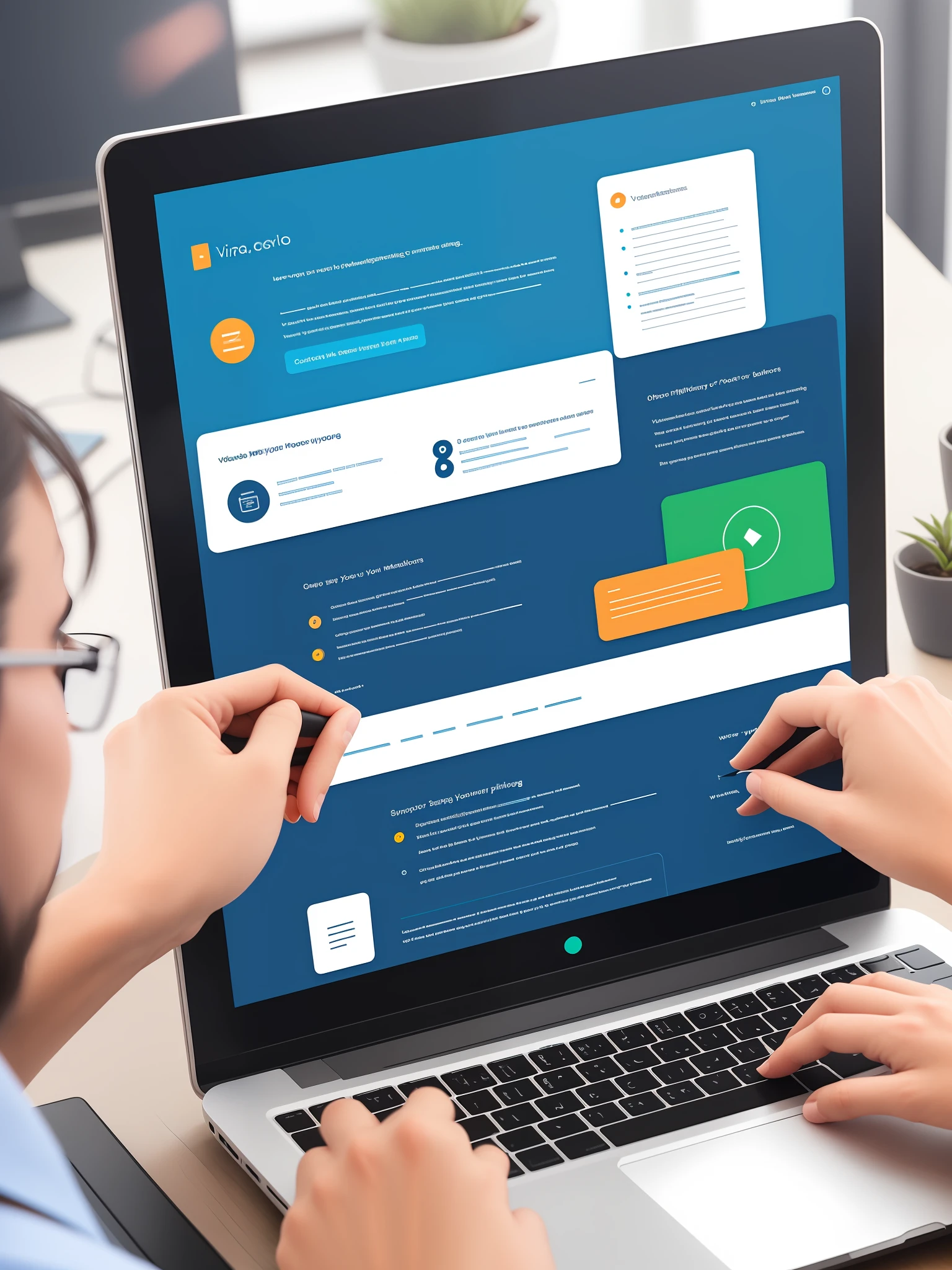 Visualize a virtual assistant empowering your marketing team, revolutionizing your approach to reach new milestones