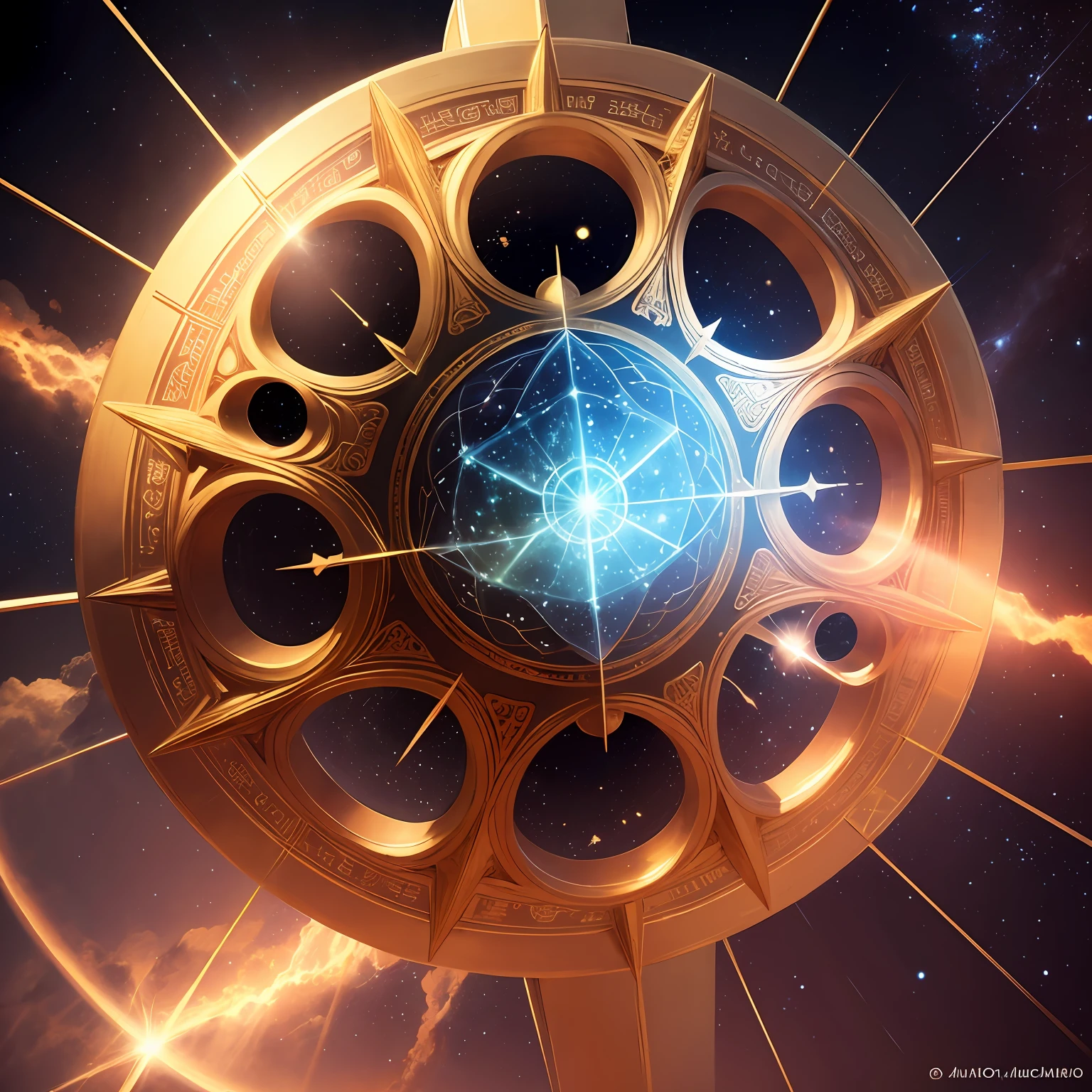 Cubo de metatron, A cosmic source of knowledge, irradiando amor e luz divina. --auto