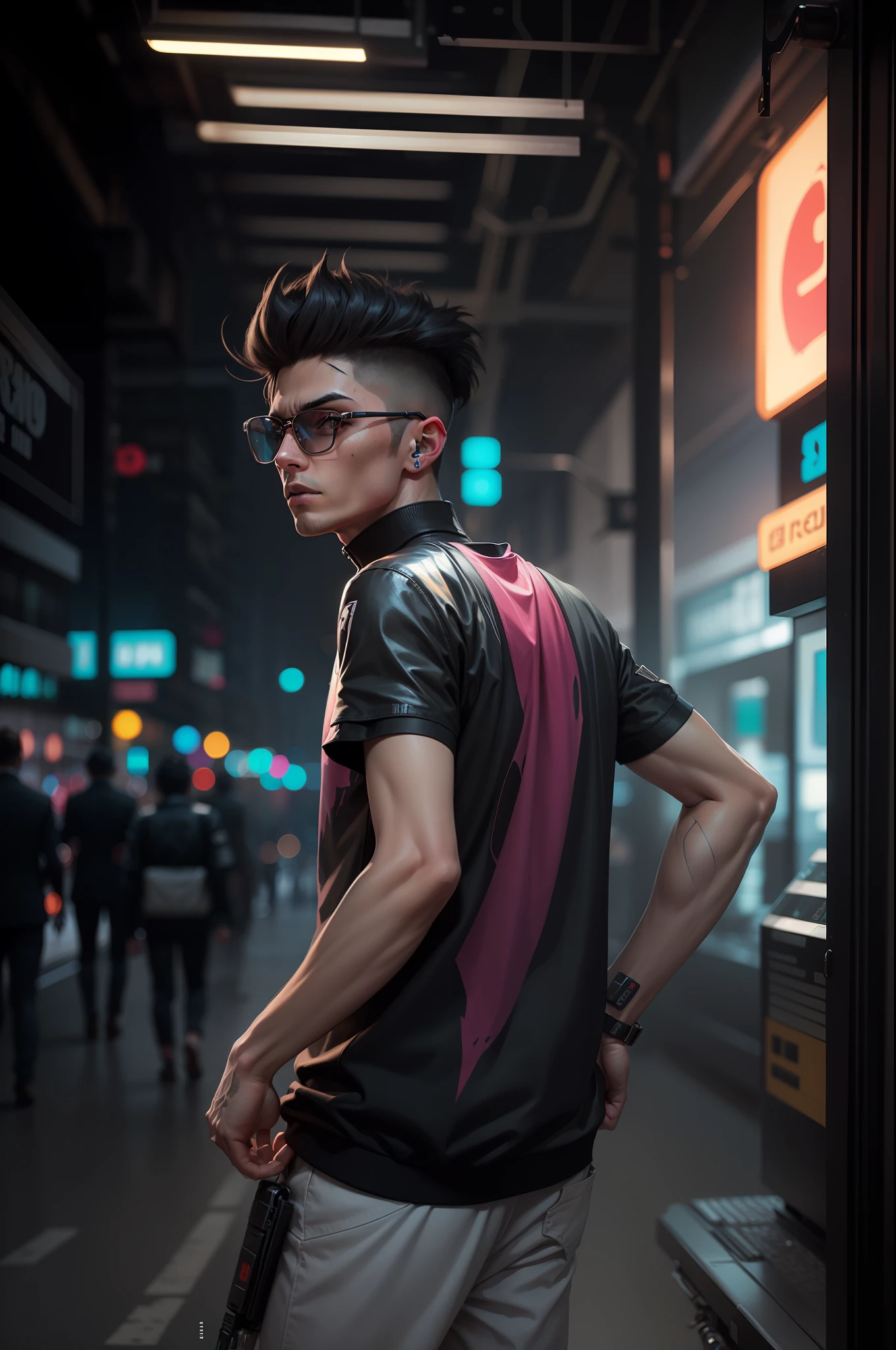 cyberpunk handsom