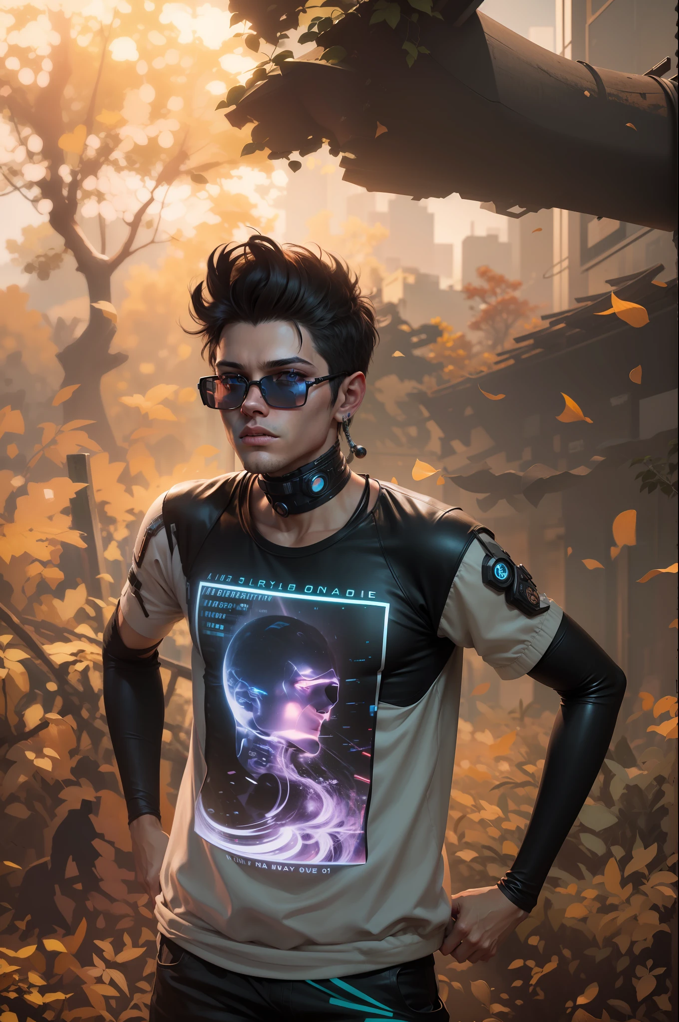 cyberpunk boyultra realistic