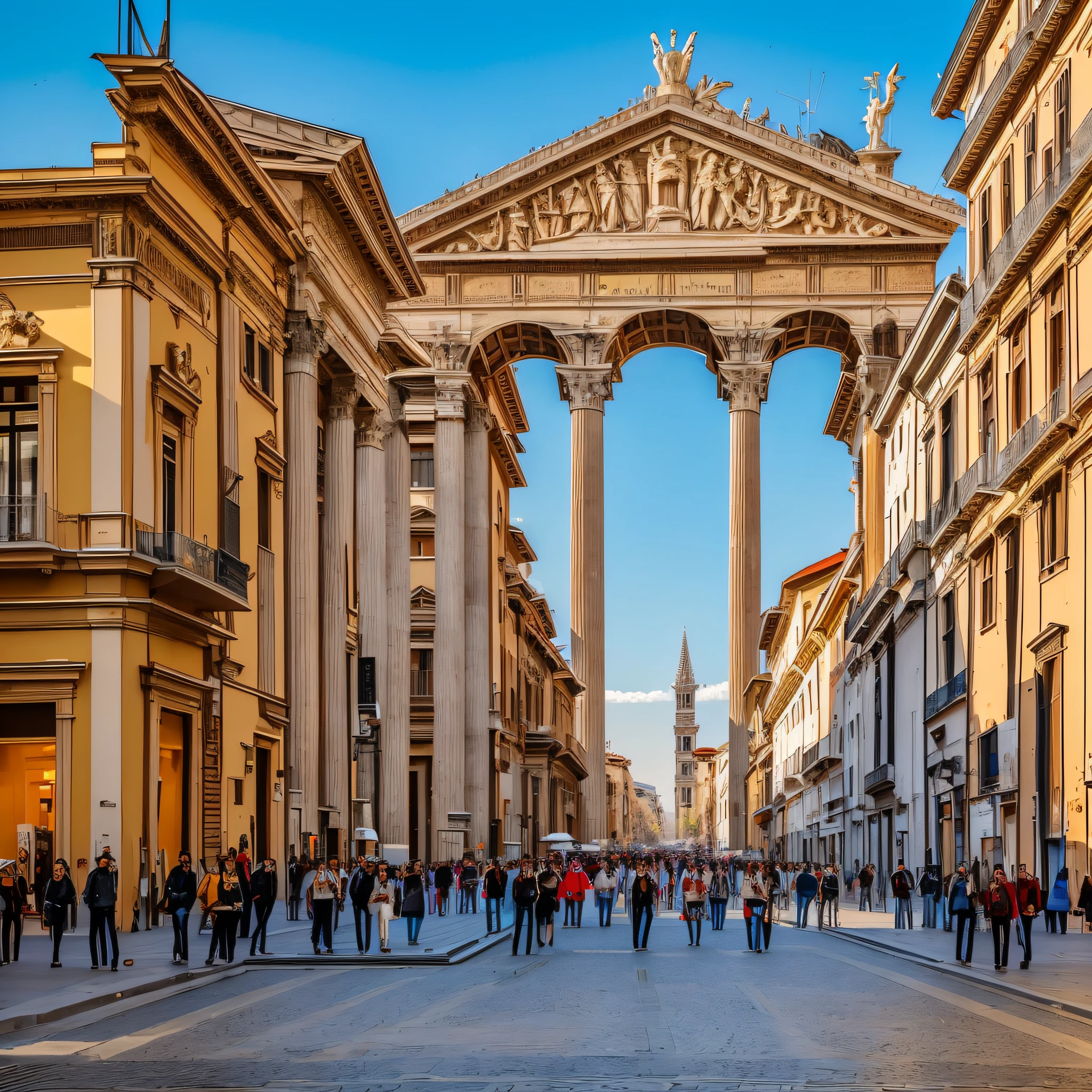 Milan architecture The city is known for pulsating culture, arts, music and opera. volcanic A prosperous and sophisticated Roman city, beautiful streets with preserved Greek palaces. From the center of the island, which would be the meeting point of the directions, four large peninsulas would branch off, each one pointing to one of the cardinal points. gold a great metropolis with palaces on top of volcanoes a prosperous and sophisticated Roman city in perfect colorful and volcanic condition. A prosperous and sophisticated city, beautiful streets with Greek palaces and palm trees with fruits Milan architecture The city is known for pulsating culture, arts, music and opera.