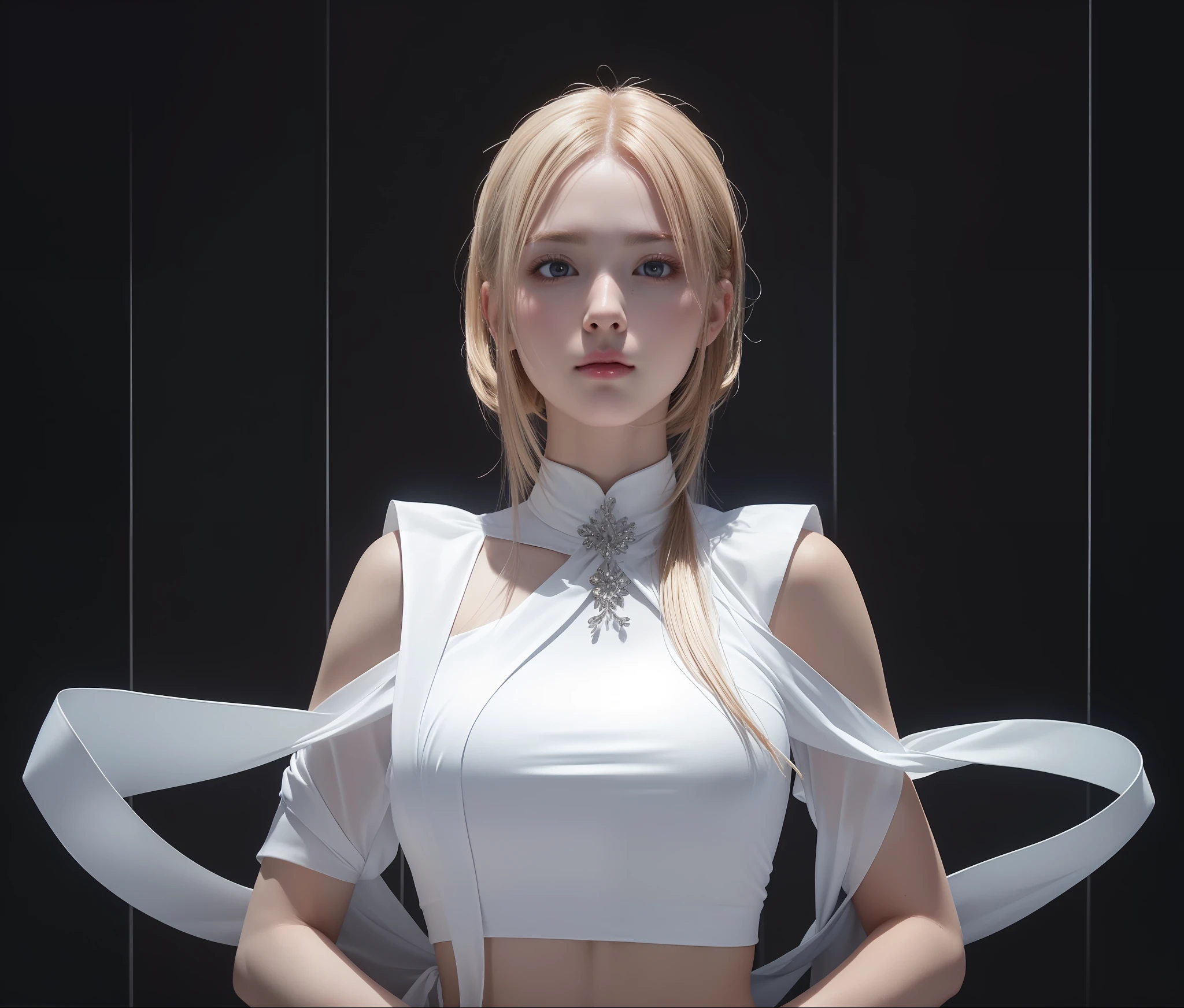 (nsfw:1.2), (masterpiece, best quality, extremely detailed 8k, ultra hd, ultra-detailed, highly detailed, highly realistic, ultra-realistic, photo realistic), (1girl:1.5), (detailed realistic skin), (realistic big breasts), slender abs, (closed mouth:1.4)