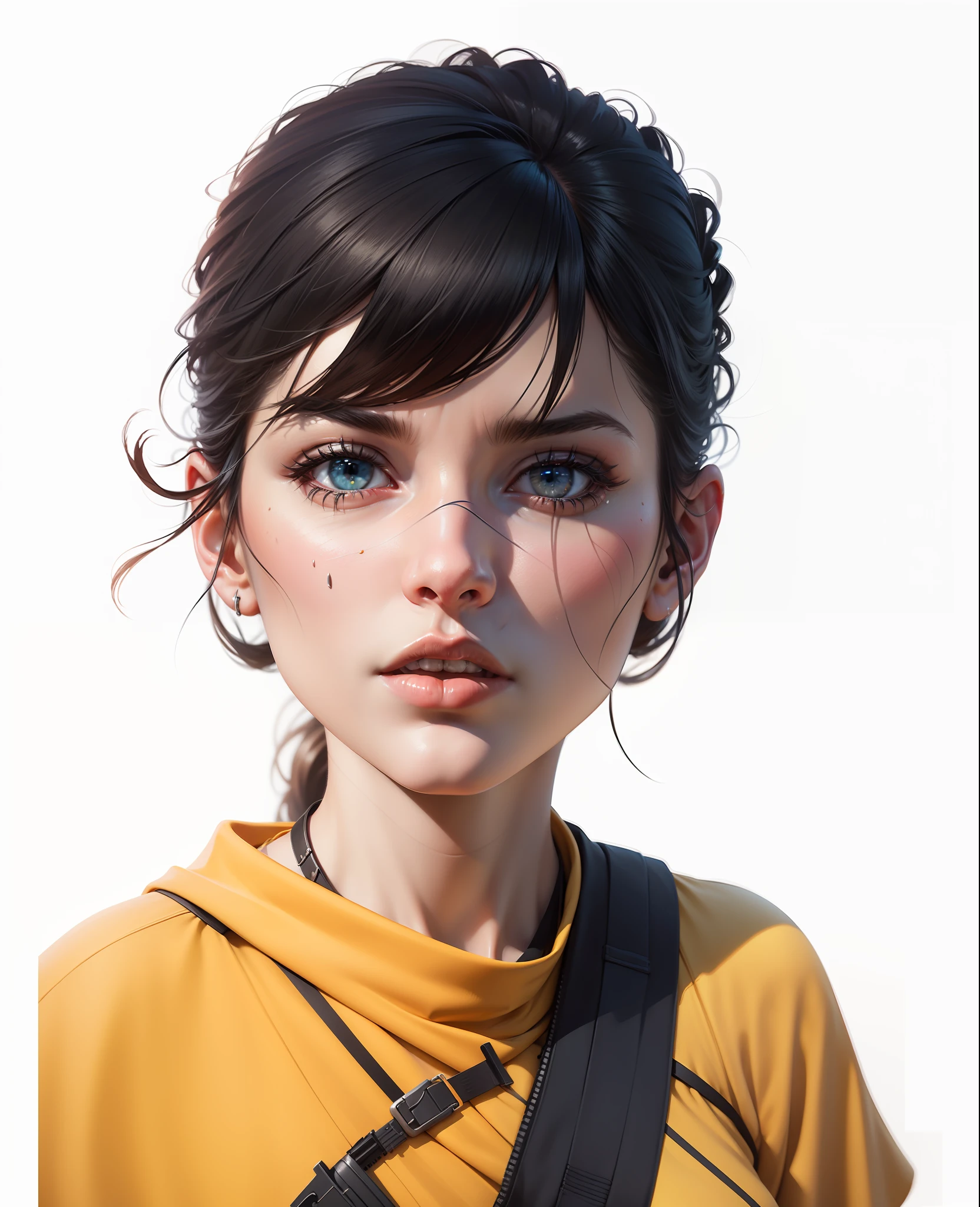 realistic, photorealistic, (masterpiece:1.5), concept art, intricate details, highly detailed, octane render, 8k, unreal engine, dynamic pose, best quality, highres, ((dramatic)), epic, depth of field, 8k, particles, (realistic face:1.1, hyperrealistic:1.1),