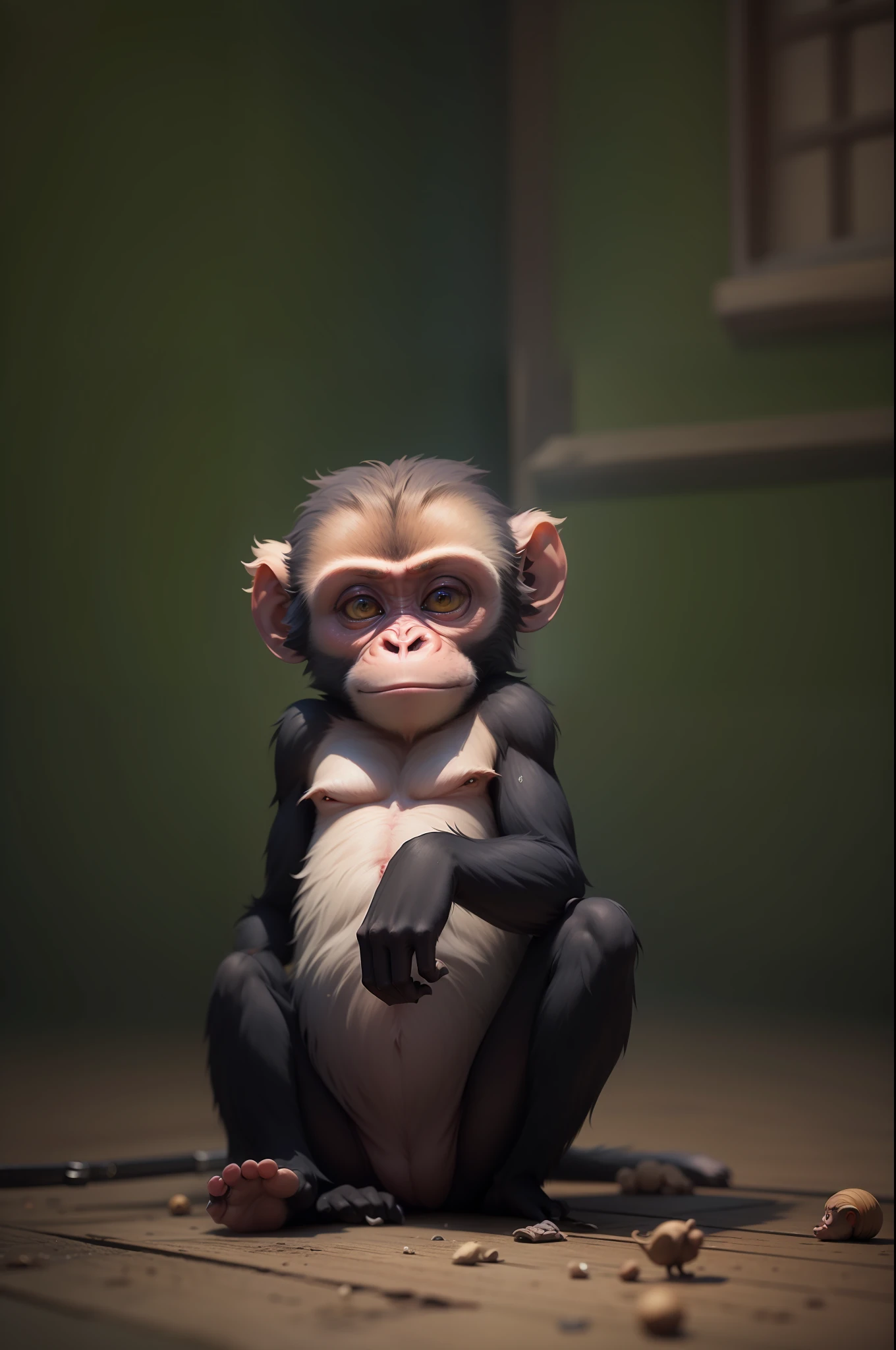 Change background Colour NFT photo monkey, 8k, ultra realistic,