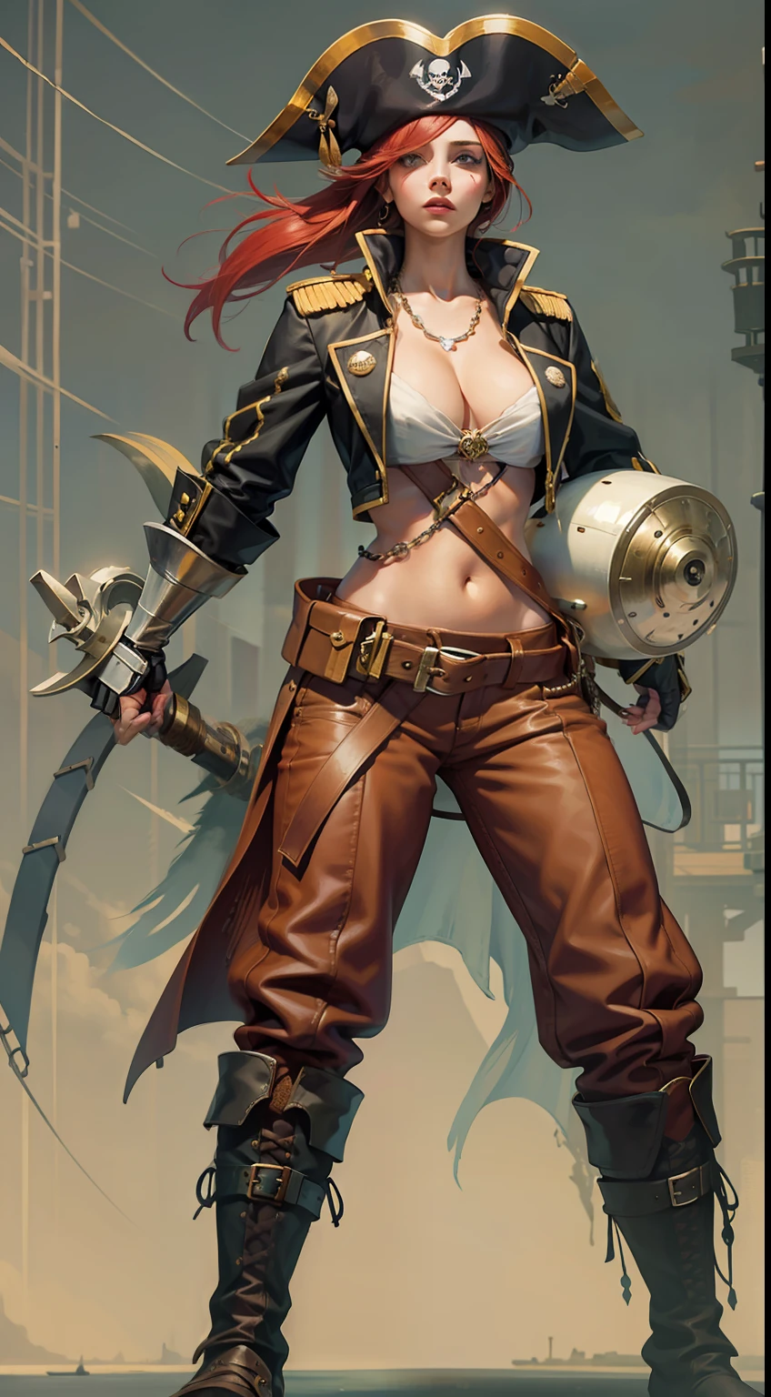 female Pirate captain