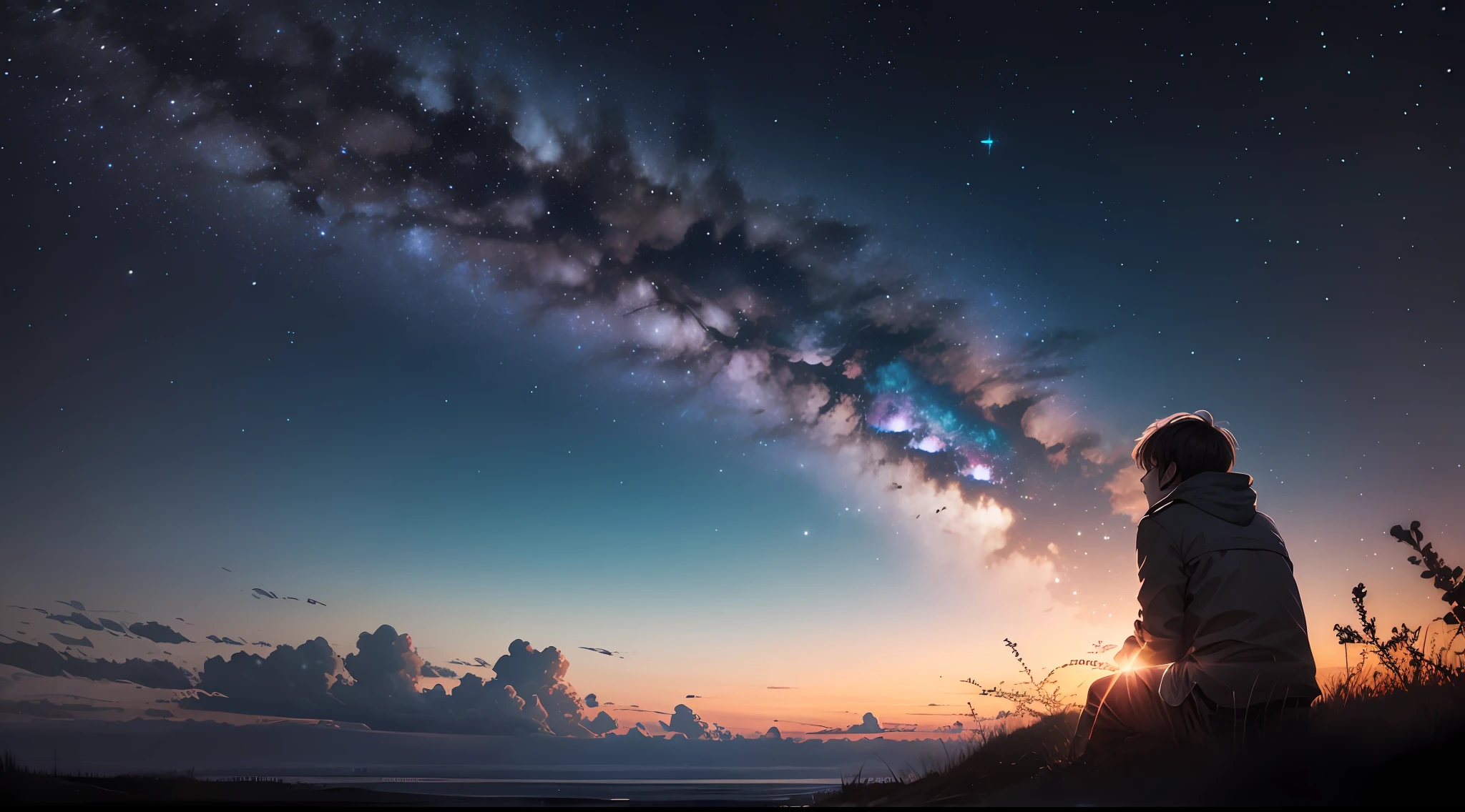 Lonely starry sky --auto