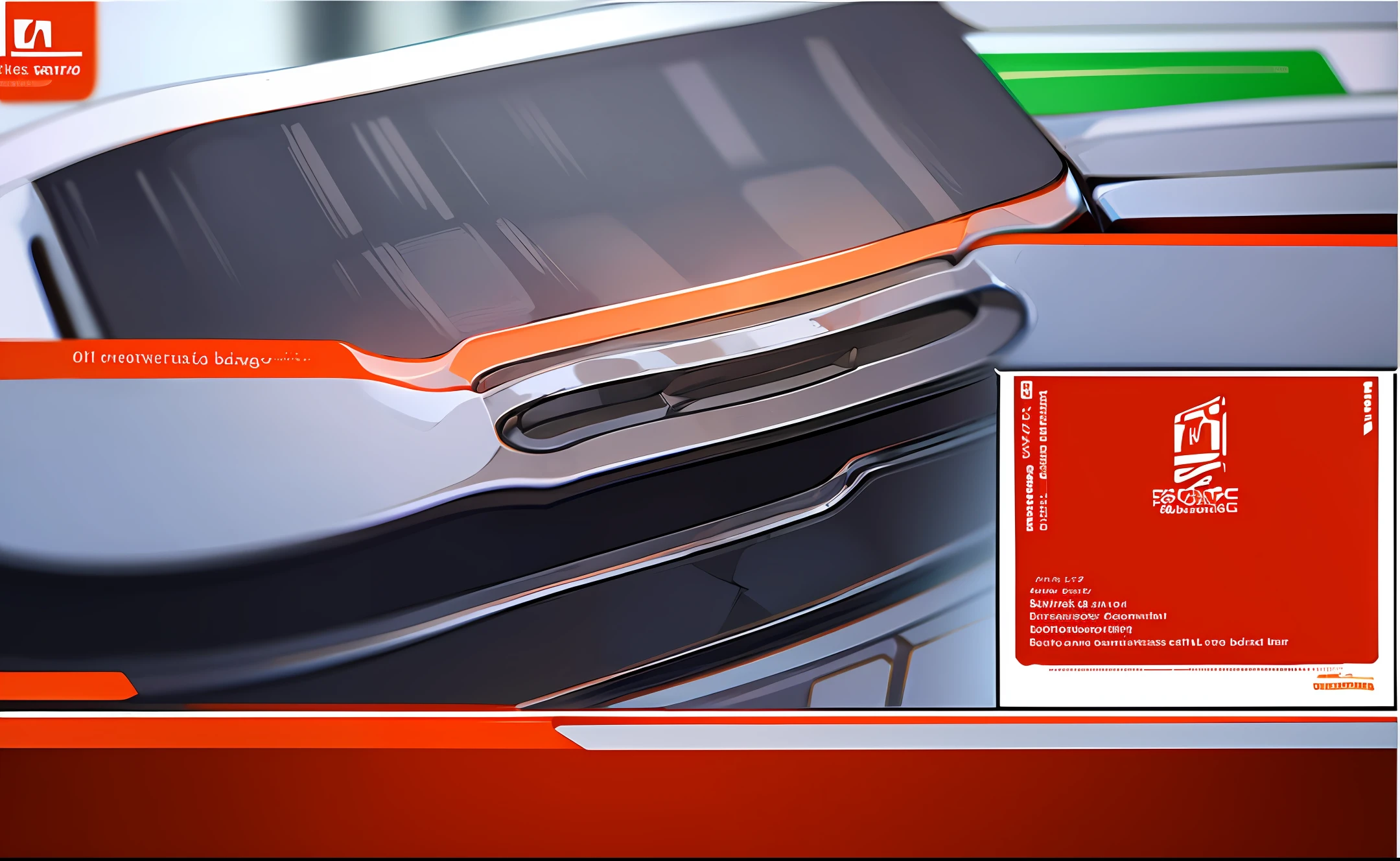 Meeting invitation,fundo vermelho,Position with logo