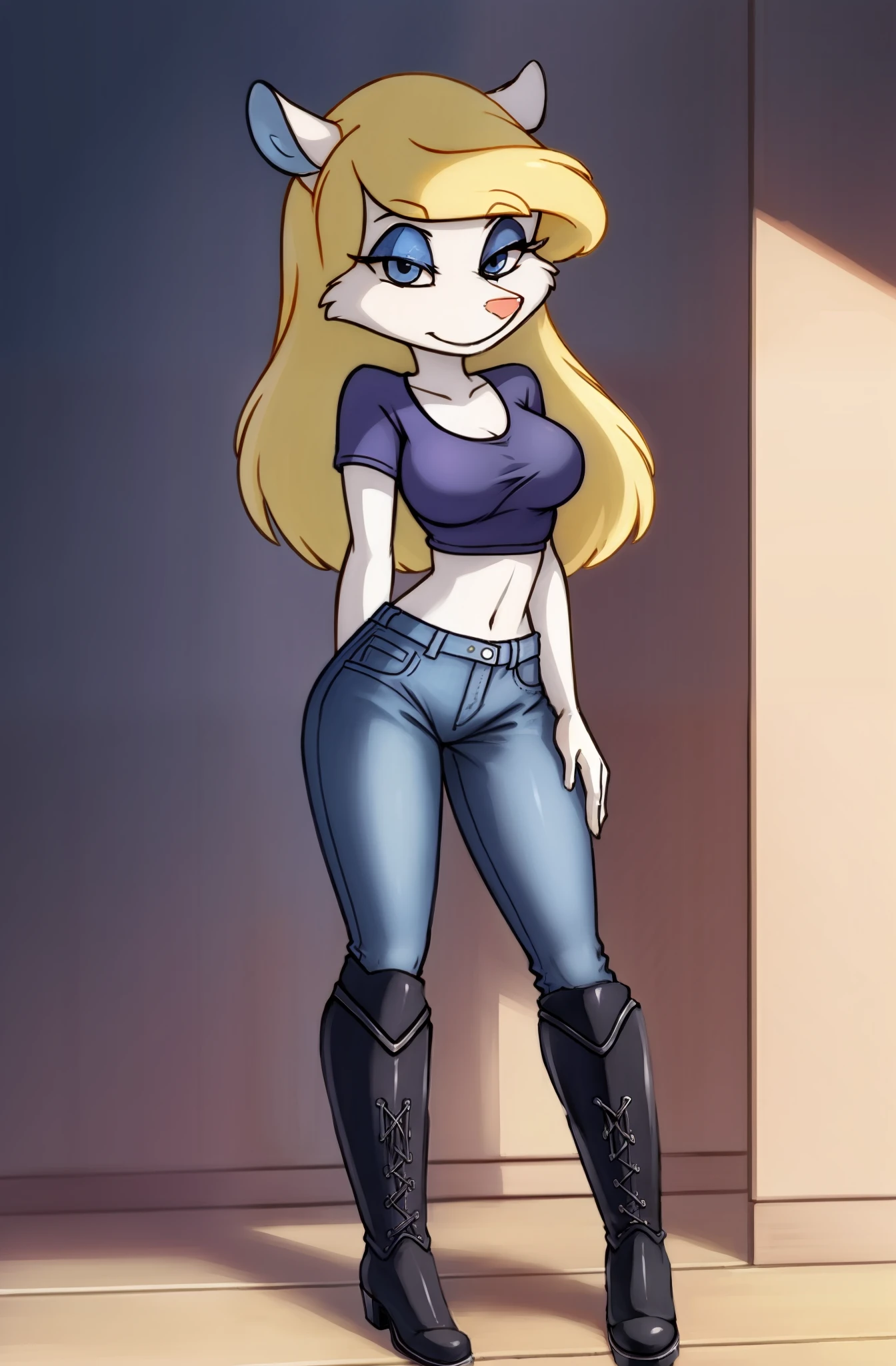 Black boots