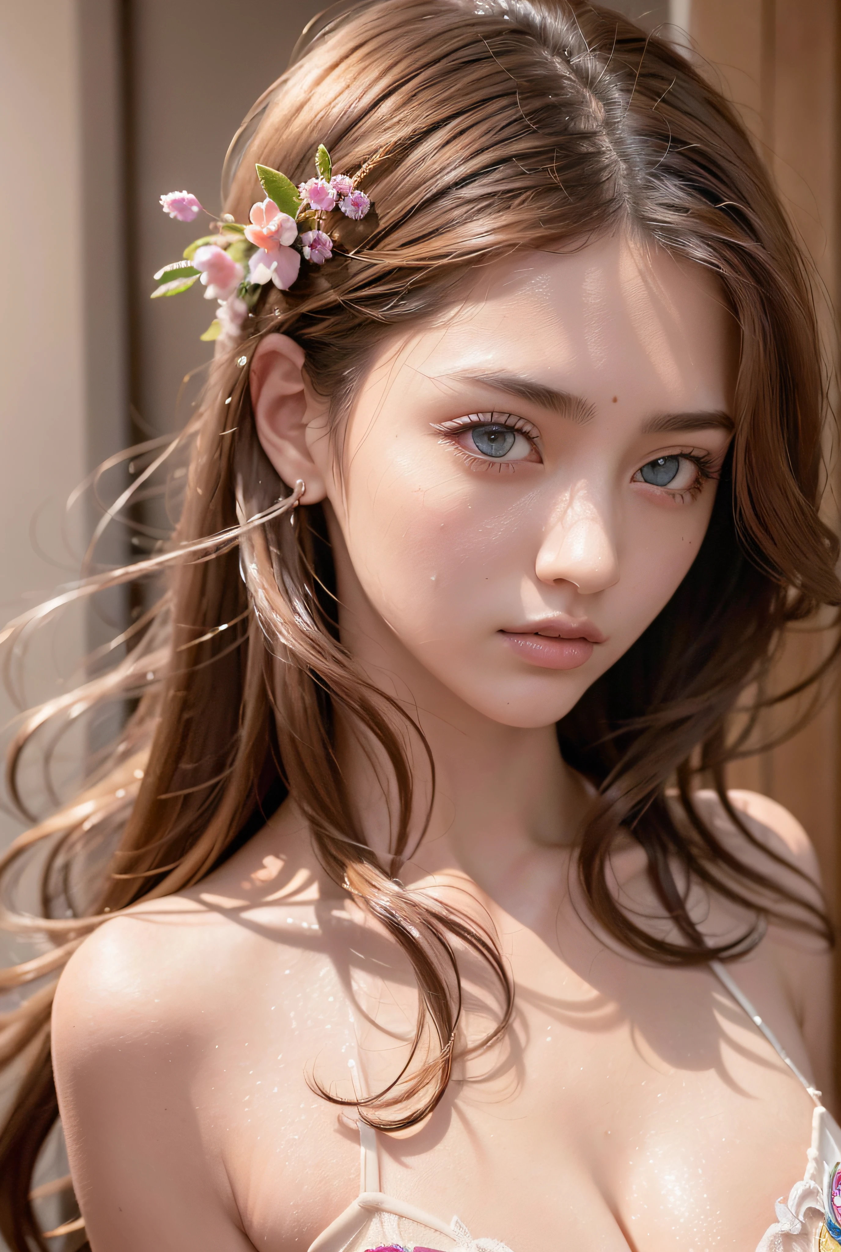 masterpiece, best quality, high quality, High definition, High quality texture, High quality shadow, high detail, beautiful detailed, finely detailed, extremely detailed cg, detailed texture, a realistic representation of the face, realistic, colorful, delicate, Cinematic Light, sidelighting, Lens Flare, Ray tracing, sharp focus, (1girl, __focus__:1.3), (intricate details, makeup, PureErosFace_V1:0.5), (detailed beautiful delicate face, detailed beautiful delicate eyes, a face of perfect proportion, high detailed skin, detailed skin, best ratio four finger and one thumb, arms under breast, medium large breasts, wide hips, smooth midriff, skiny and thin, __fashion__, __hair__:1.3), __location__,