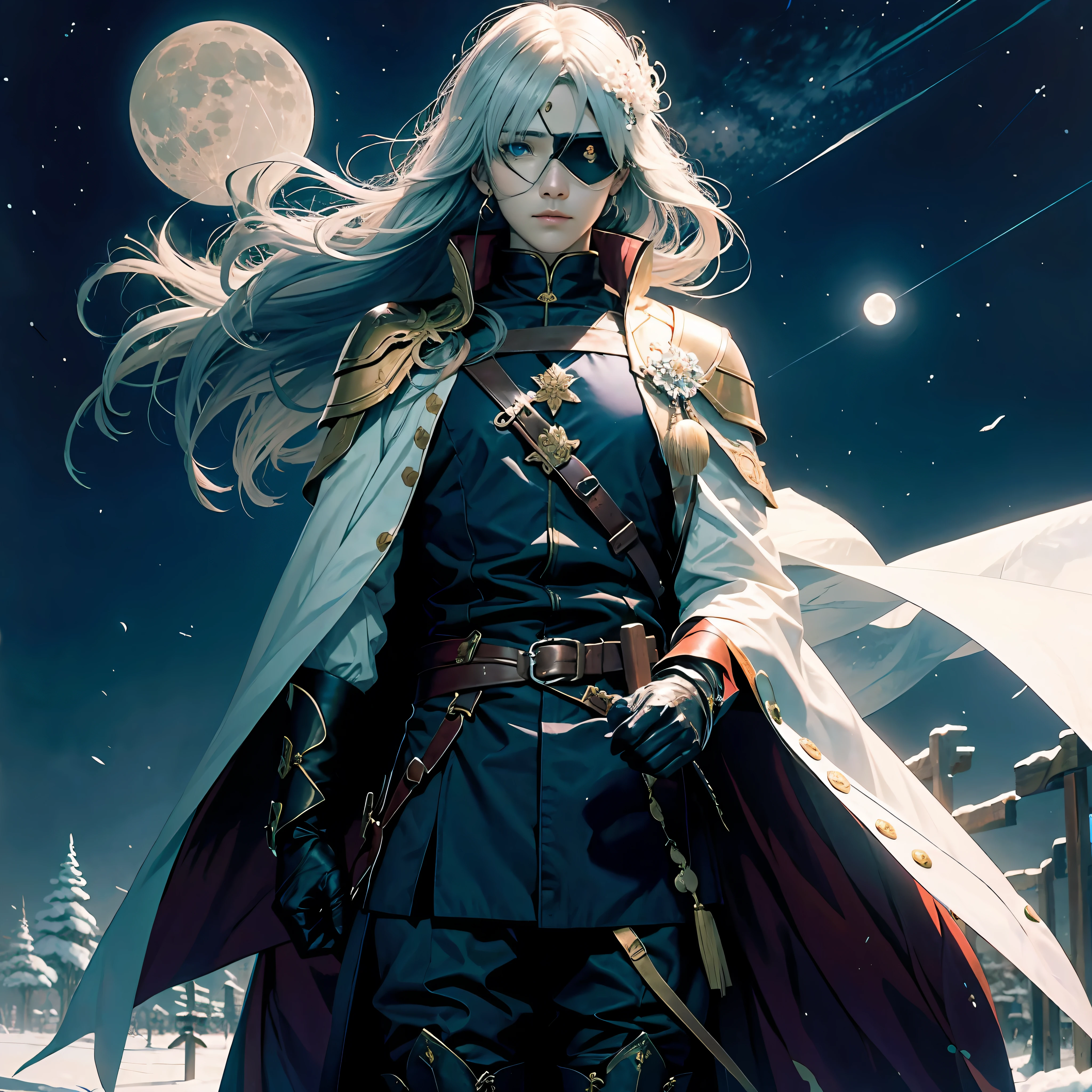 Fire Emblem Wind Flower Snow Moon　独奏　Dimitri　Darkness Falls　an eye patch --auto