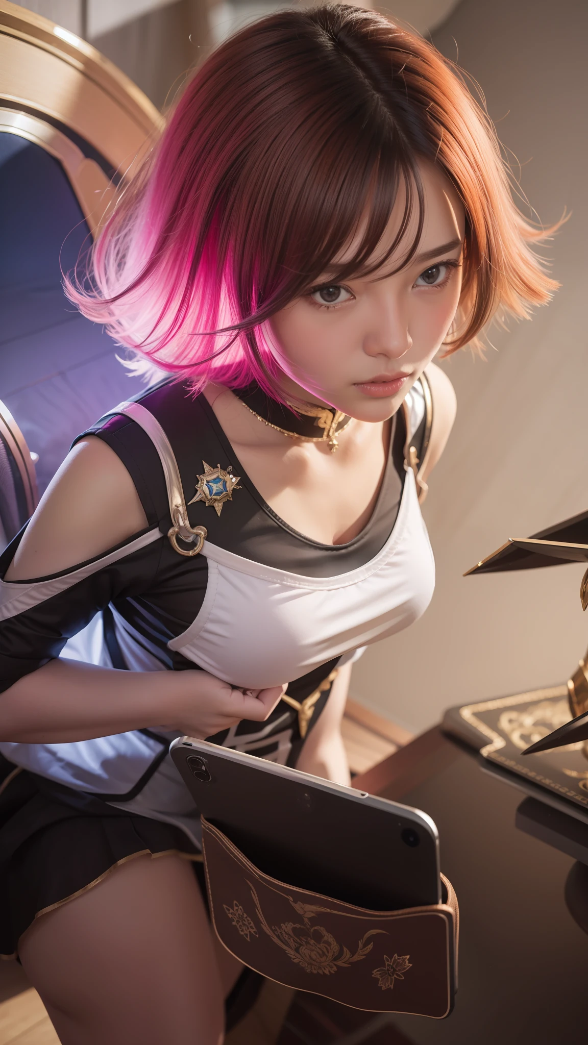 1girl, Beatrix, Mobile Legend Bang Bang, Hero, Super Realistic