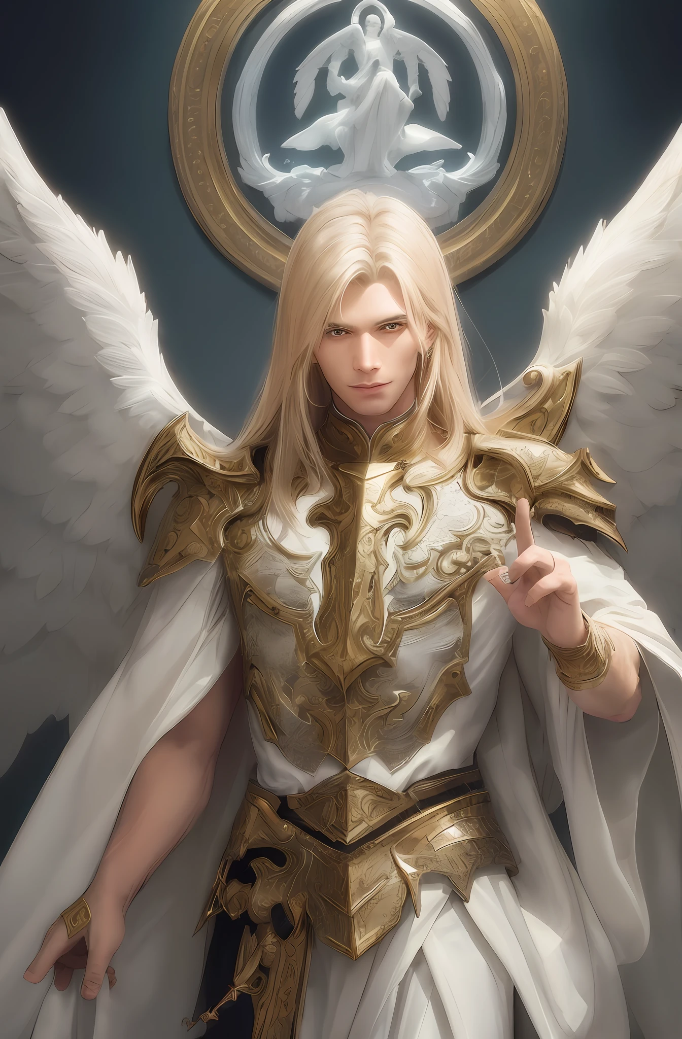 Lucifer flying in the sky