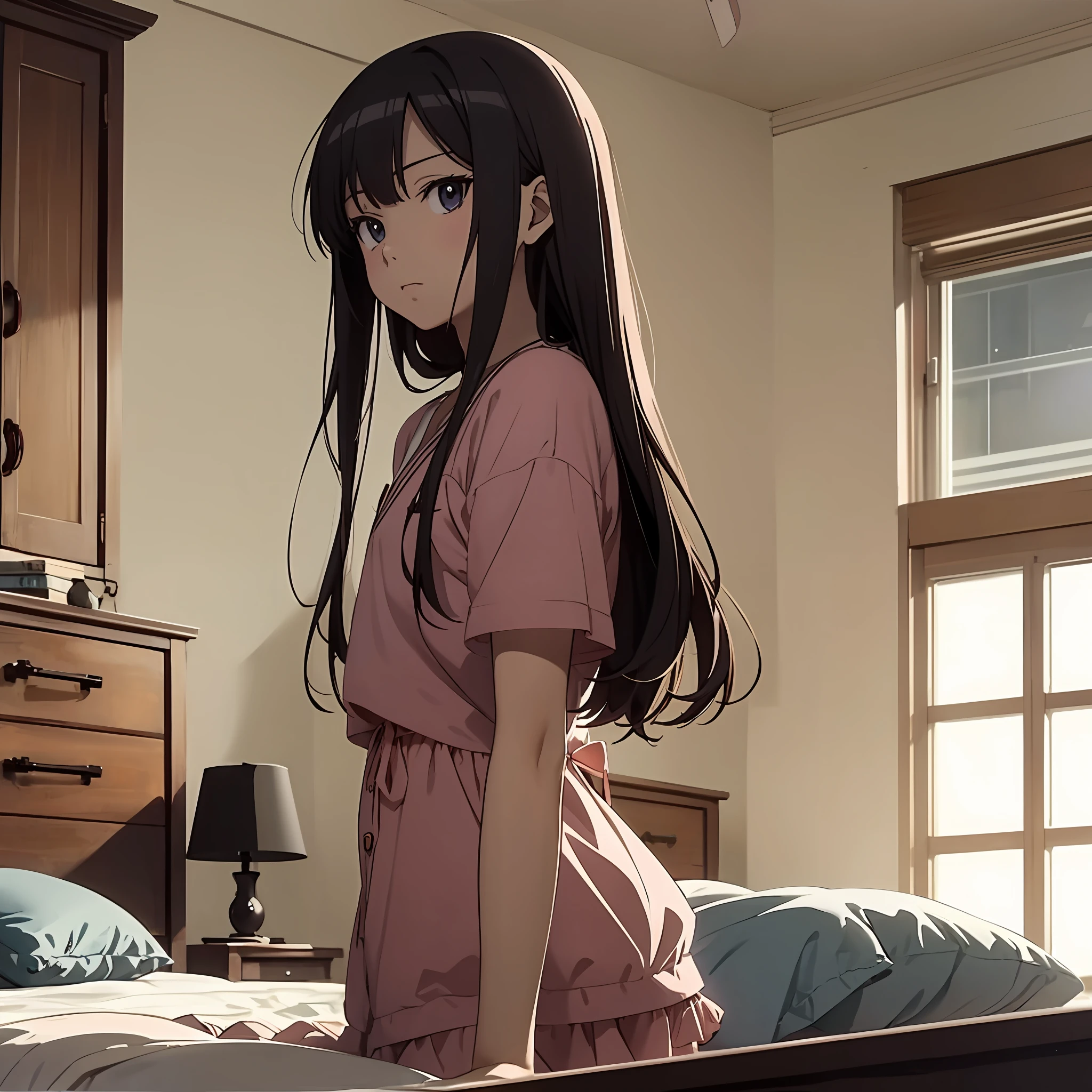 Anime, background Bedroom