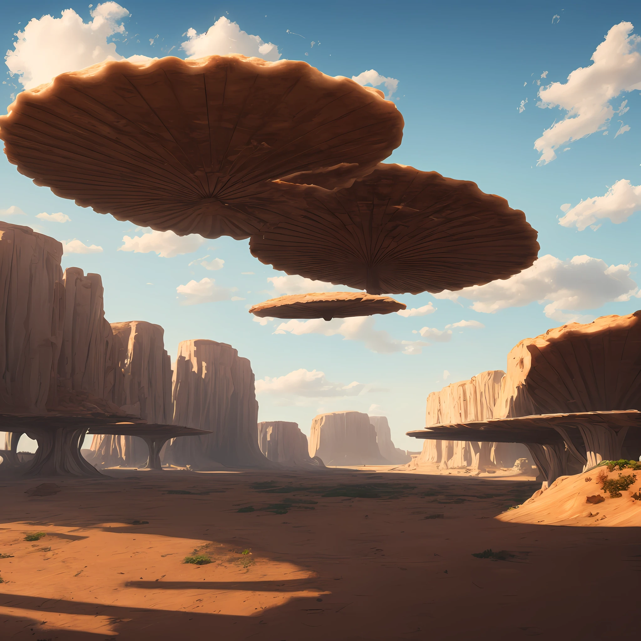 Pie in the sky, concept art, 4k