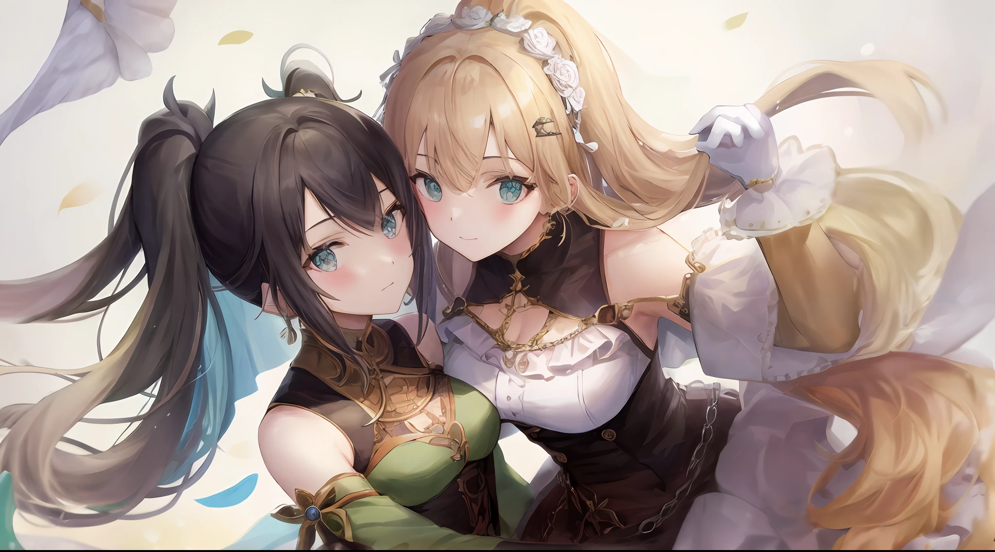 Dos chicas enamoradas