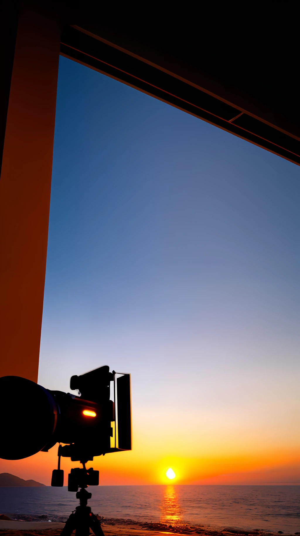 Sunset, evening glow, distant view, realistic, rich colors, gorgeous and colorful, wide-angle lens, shooting in the evening, positive film, naturalistic style, high-definition filming.
