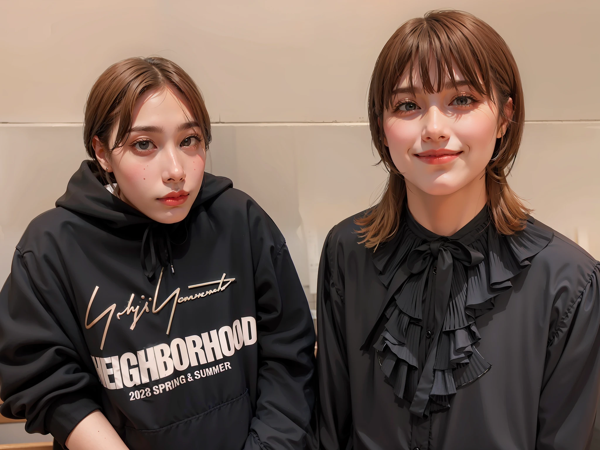 Pure black clothes