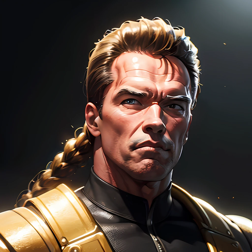 Arnold Schwarzenegger Gerald de Rivea o bruxo, detalhes intrincados, perfect features, Dramatic, Cinematic lighting, Highlight lighting, SSAA, smooth rendering, no noise --testp --ar 2:3 --video --no lazy prompts, 360 view --auto